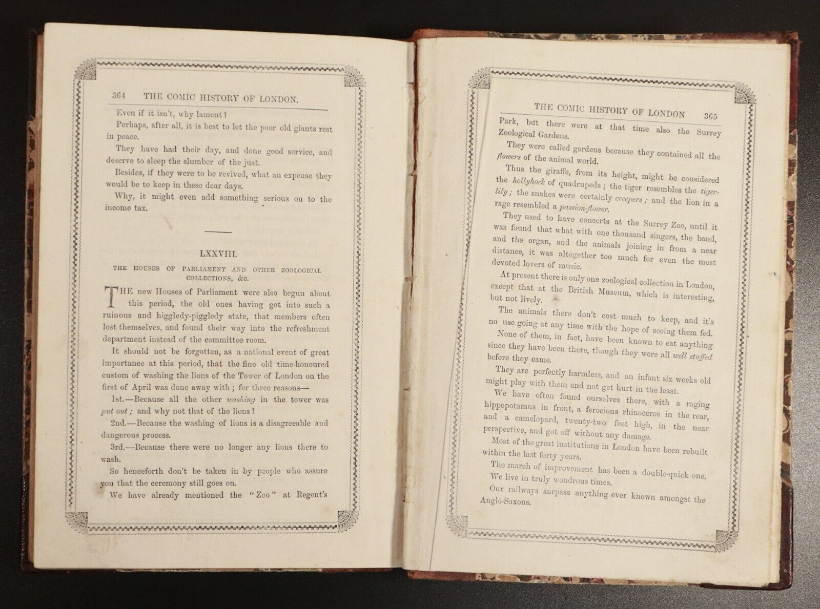 c1875 The Comic History Of London From Earliest Period Antiquarian History Book