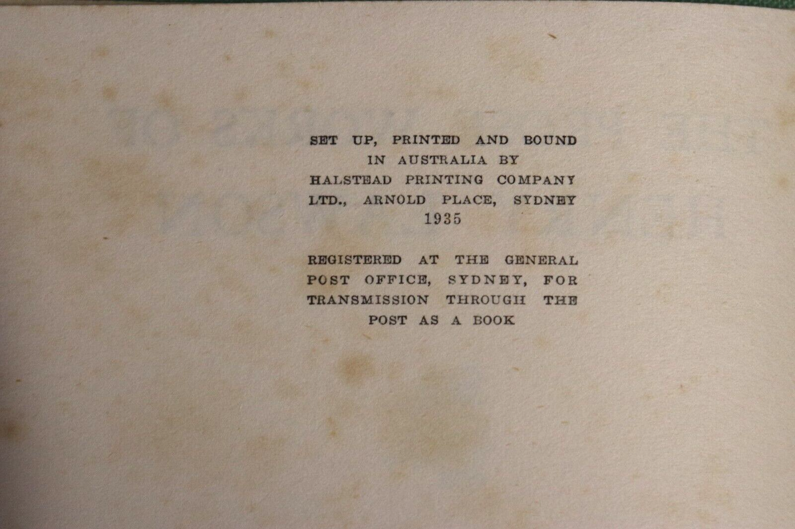 1935 2vol The Prose Works Of Henry Lawson Antique Australian Poetry Book Set - 0