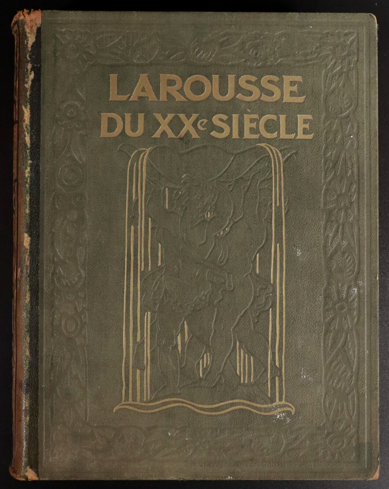 1933 Larousse Du Xxe Siecle Vol.3 by Paul Auge' French Reference Book