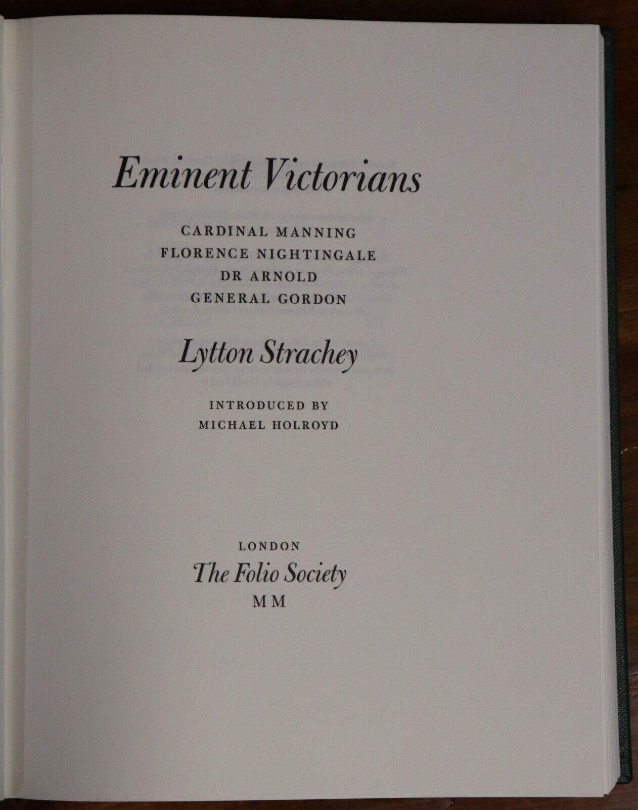 Eminent Victorians - 1986 - Folio Society - British History Book