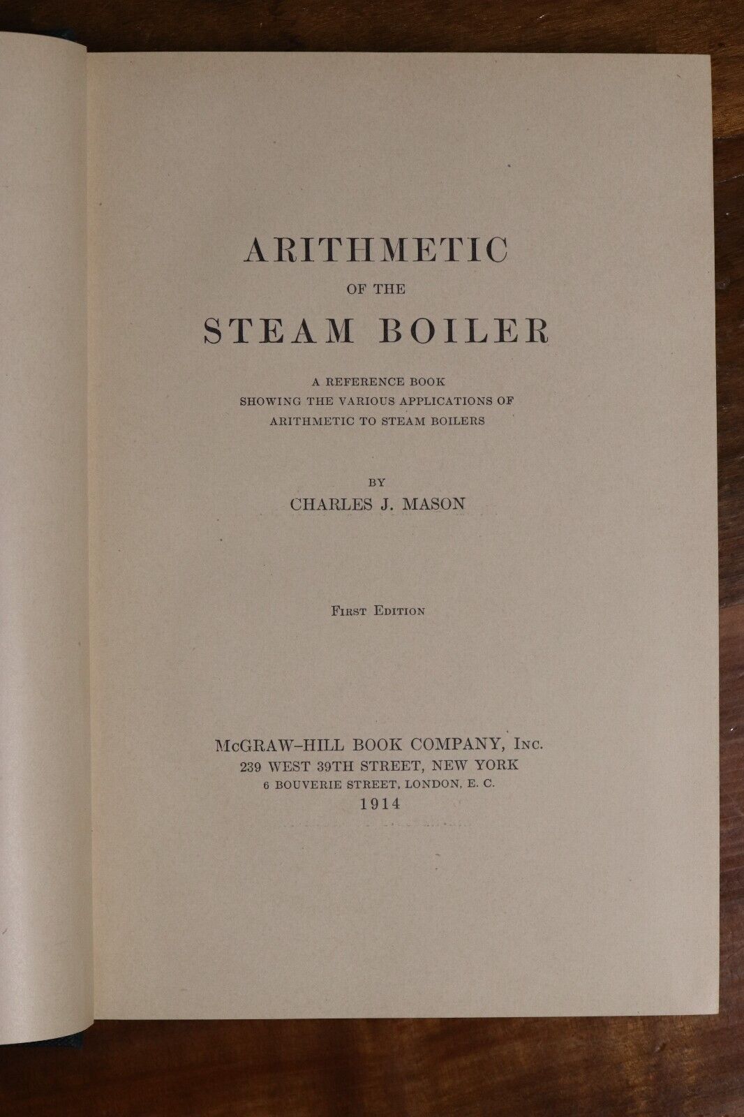 The Power Plant Library 2 Volumes - 1908 - Antique Steam Boiler Books - 0