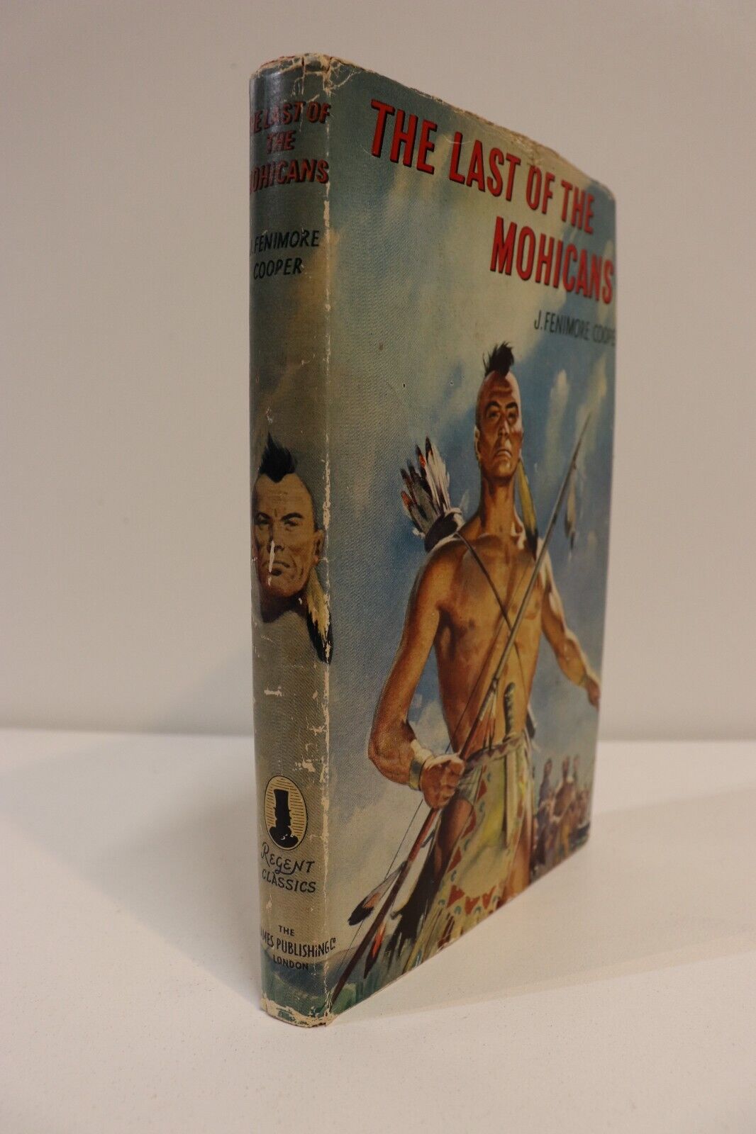 The Last Of The Mohicans - c1960 - Regent Classics Fiction Book