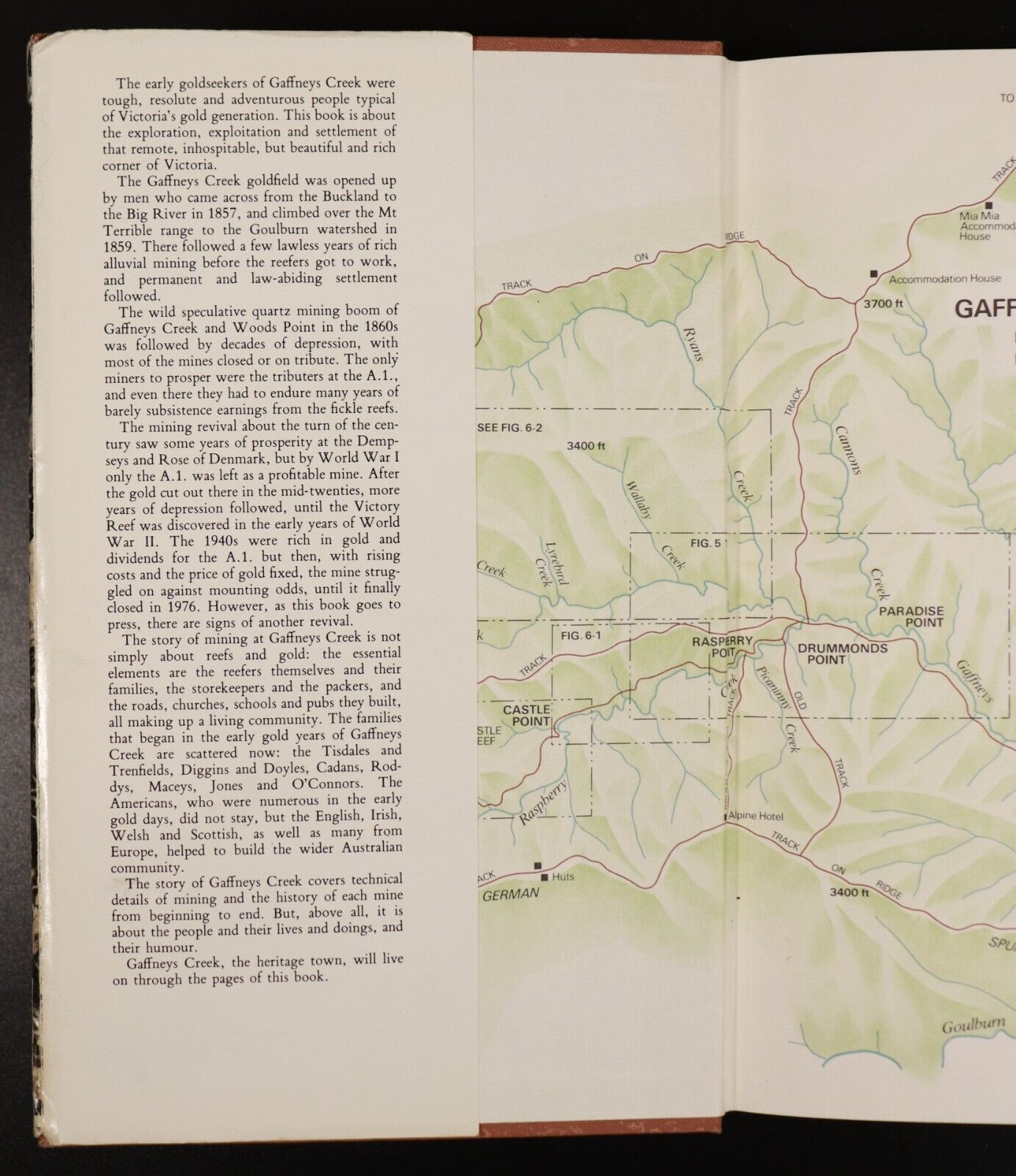 1981 Gold At Gaffneys Creek by Brian Lloyd Australian Gold Mining History Book - 0