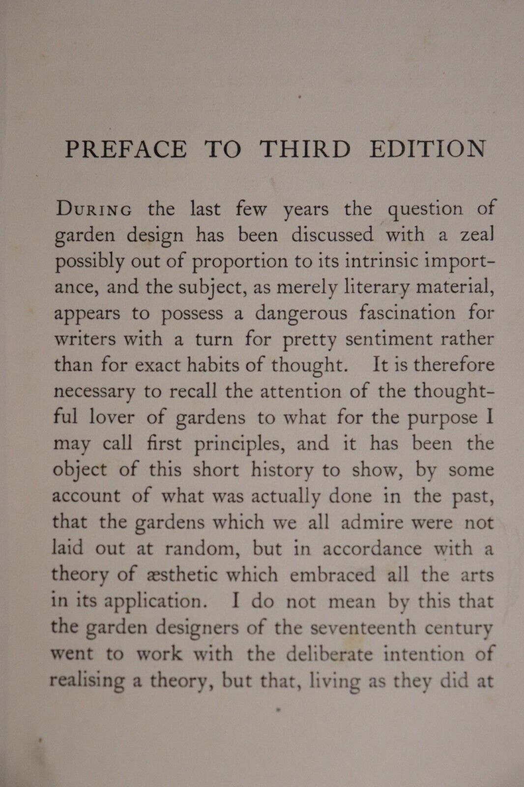 1901 The Formal Garden In England by R. Blomfield Architectural Garden Book