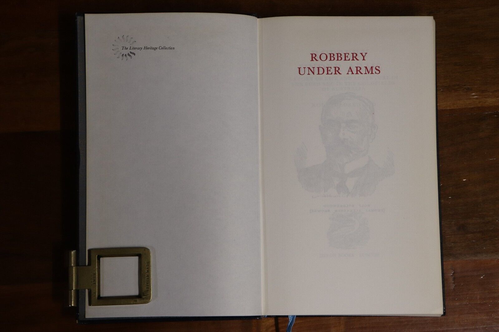 Robbery Under Arms - c1969 - Vintage Heron Books Australian Literature Book
