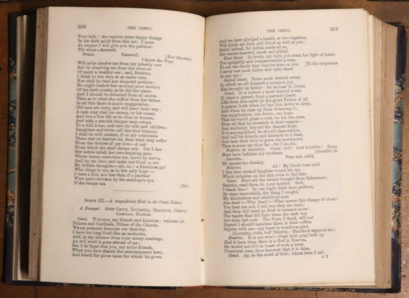 1853 The Poetical Works Of Percy Bysshe Shelley Antiquarian Poetry Book