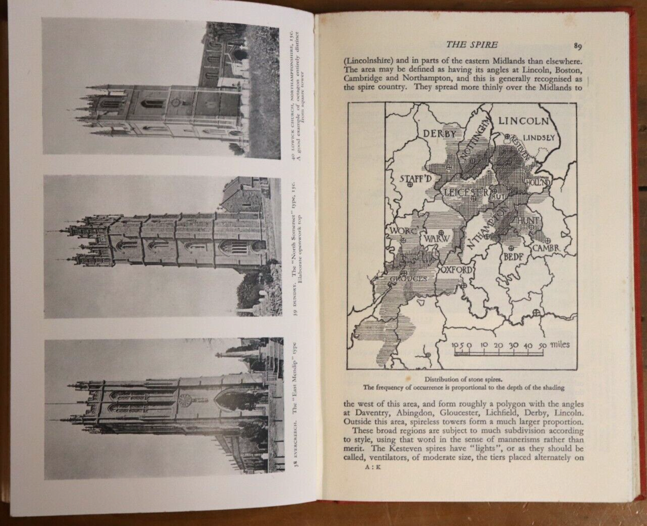 1947 Local Style in English Architecture Atkinson 1st Edition Architecture Book