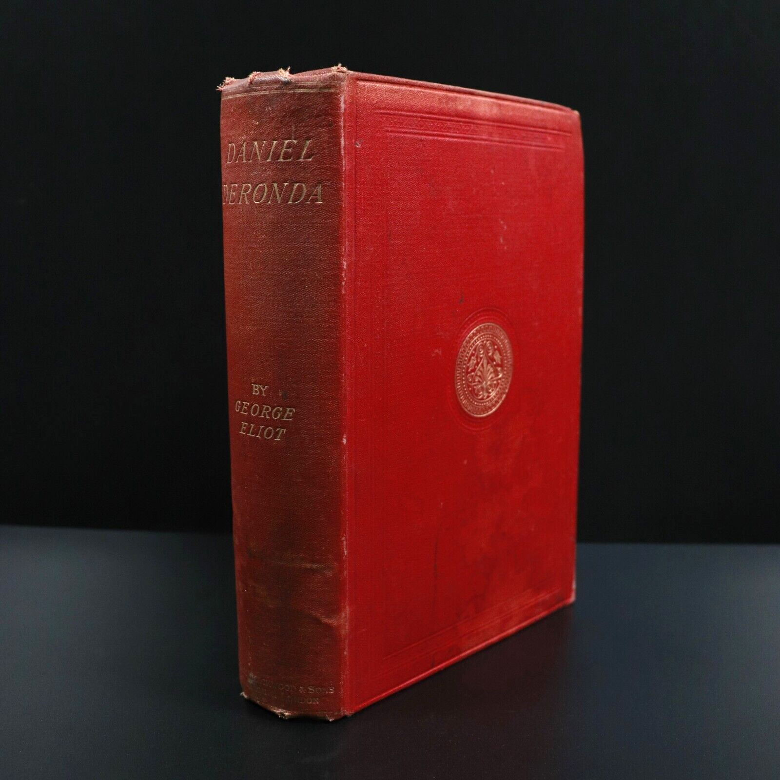 1894 Daniel Deronda by George Eliot Classic Literature Fiction Book