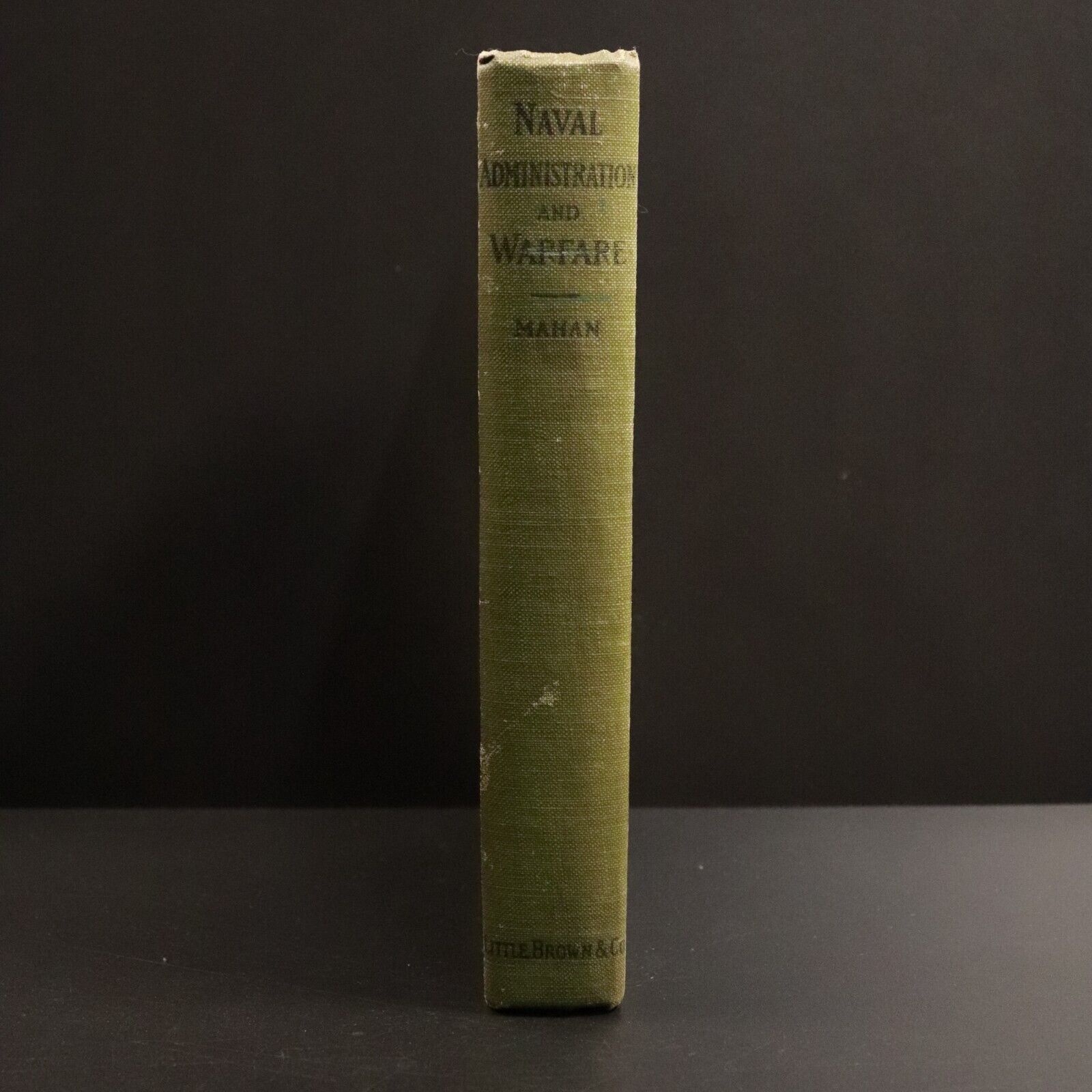 1918 Naval Administration & Warfare by A.T. Mahan Antique Military History Book