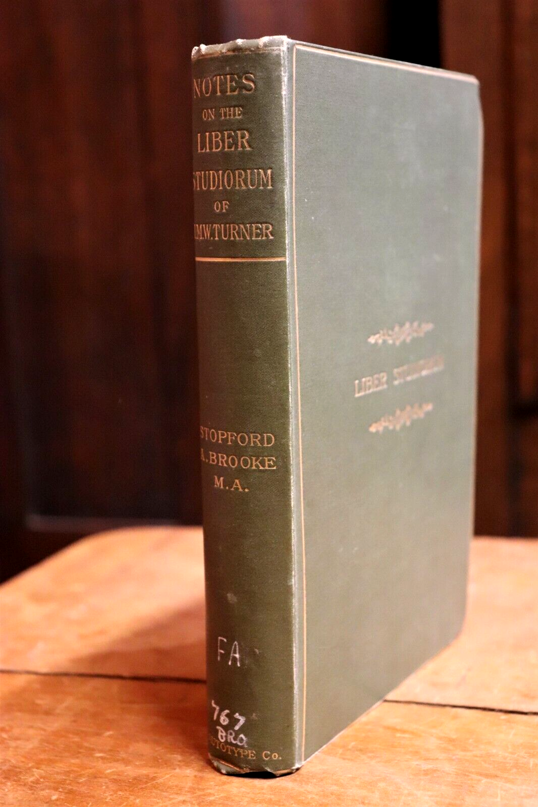 The Liber Studiorum of JMW Turner - 1885  - 1st Edition - Artist Book