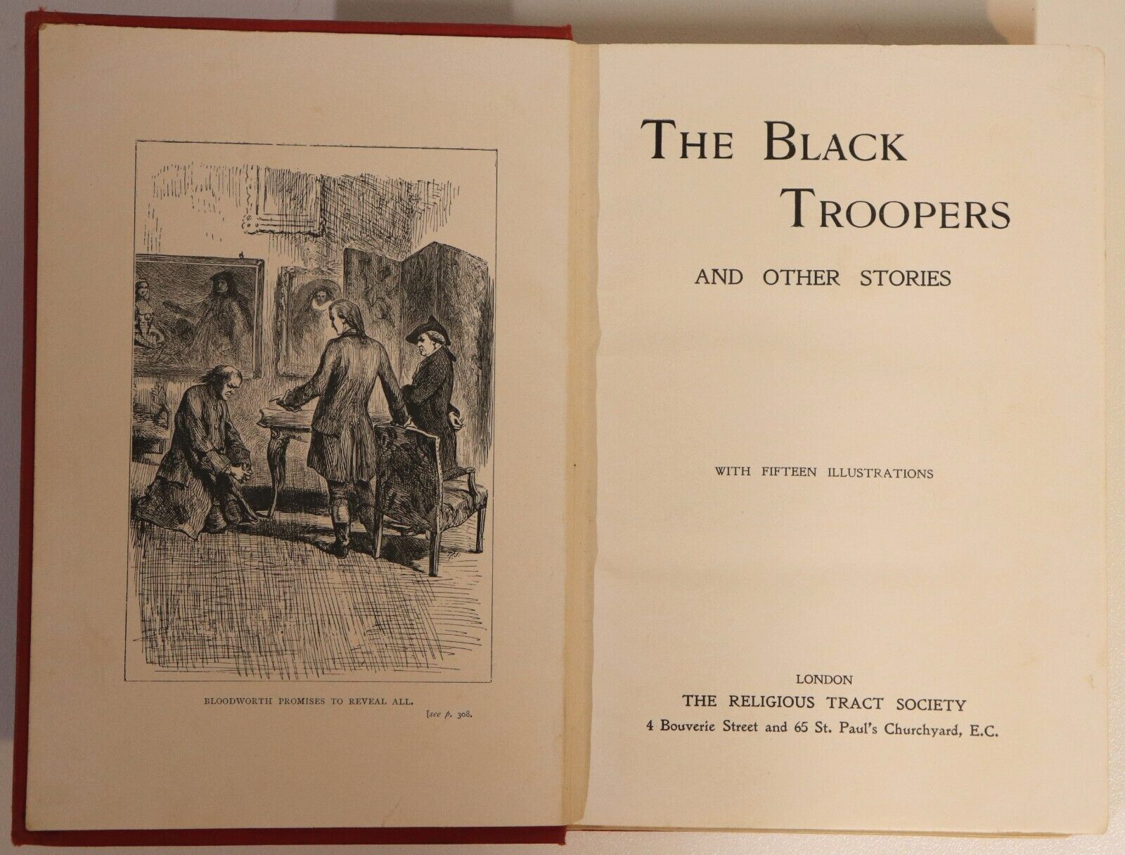 c1910 The Black Troopers & Other Stories Antique Australian Fiction Book - 0