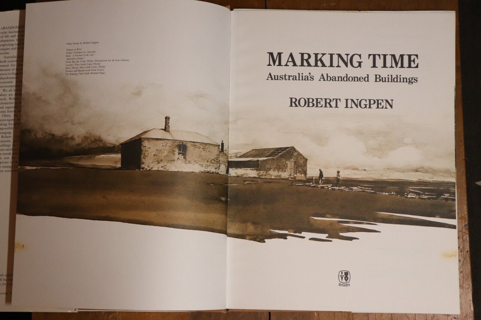 Marking Time. Australia's Abandoned Buildings - 1979 - History Book - 0