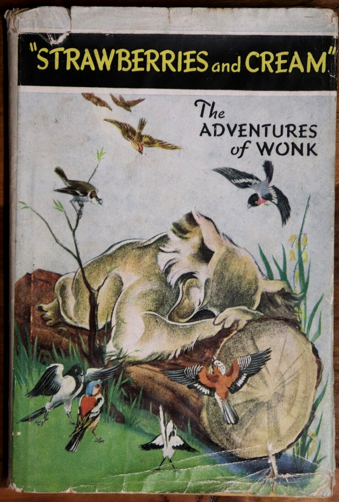 1948 The Adventures Of Wonk by Muriel Levy Antique Australian Fiction Book