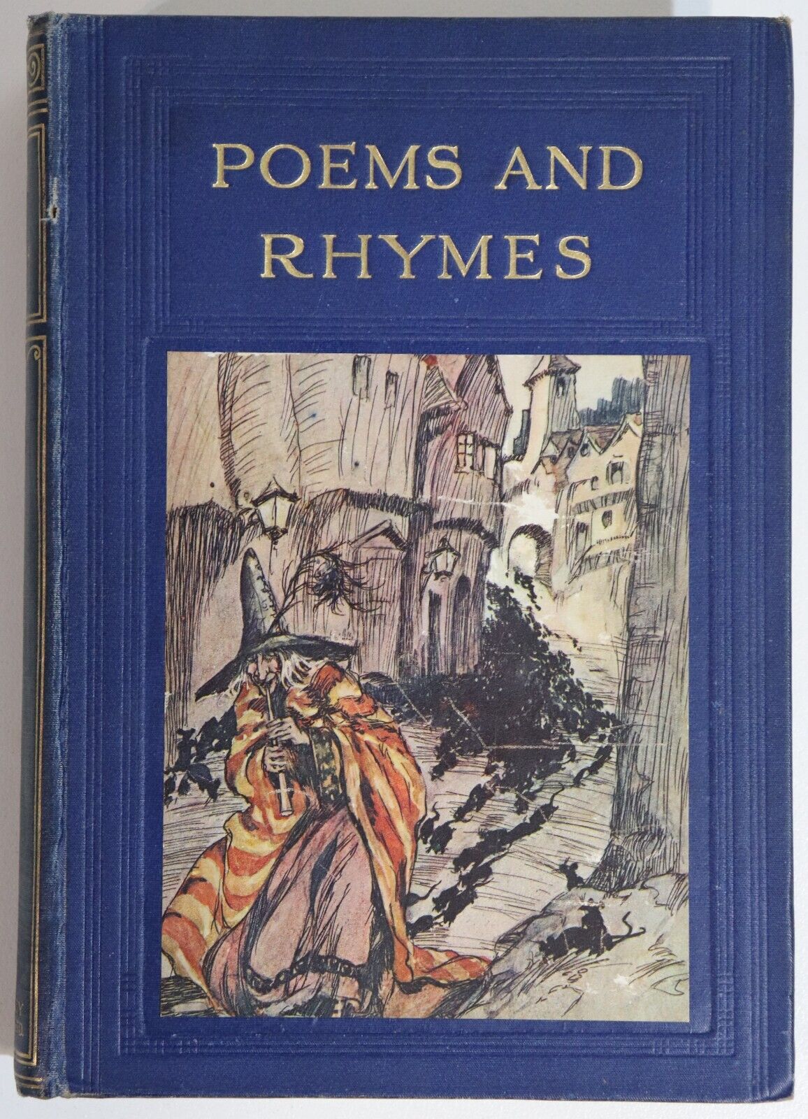 The Children's Hour: Poems & Rhymes - c1912 - Antique Children's Book