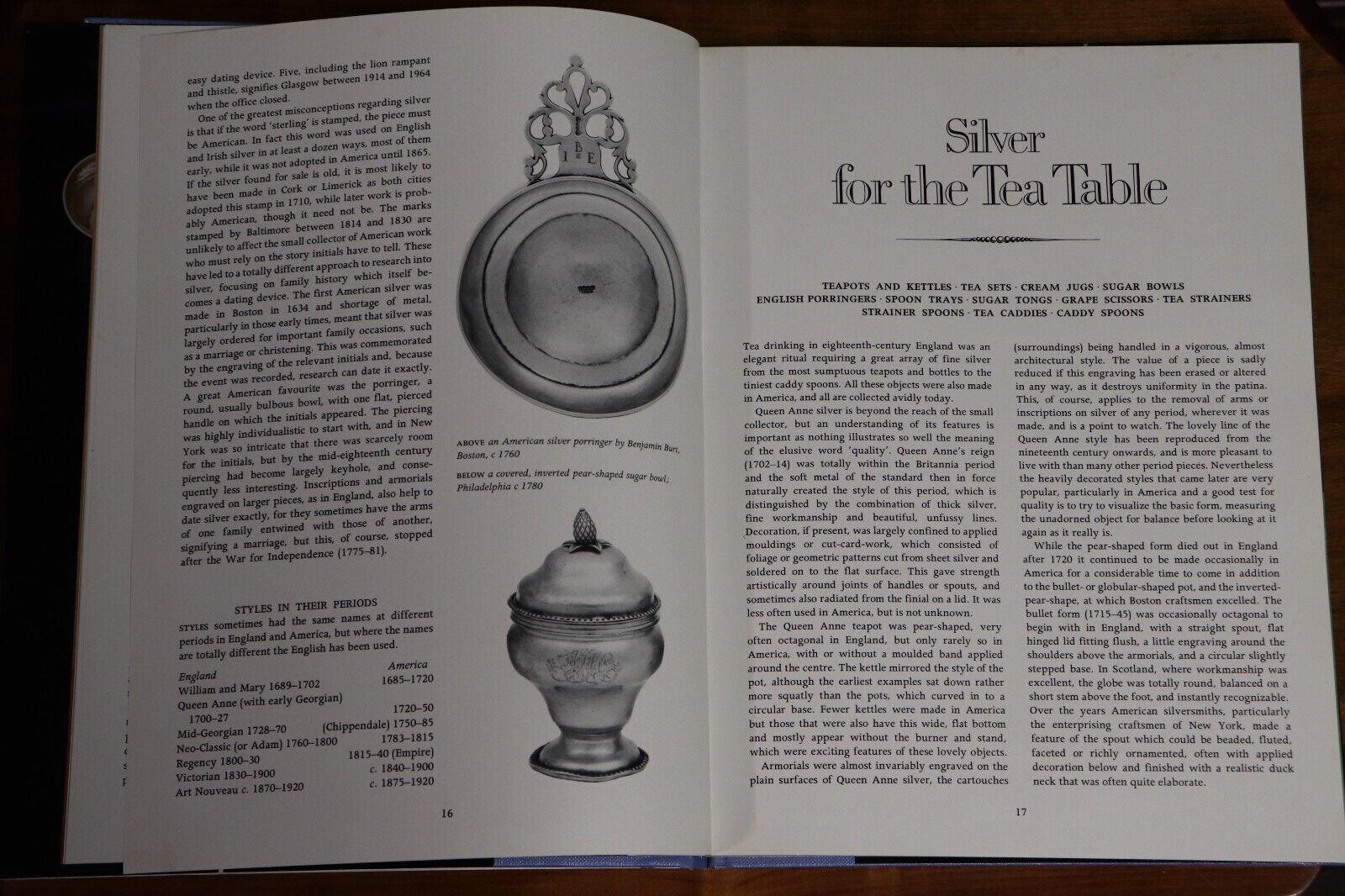 An Illustrated Guide To Collecting Silver - 1973 - Heirloom Reference Book