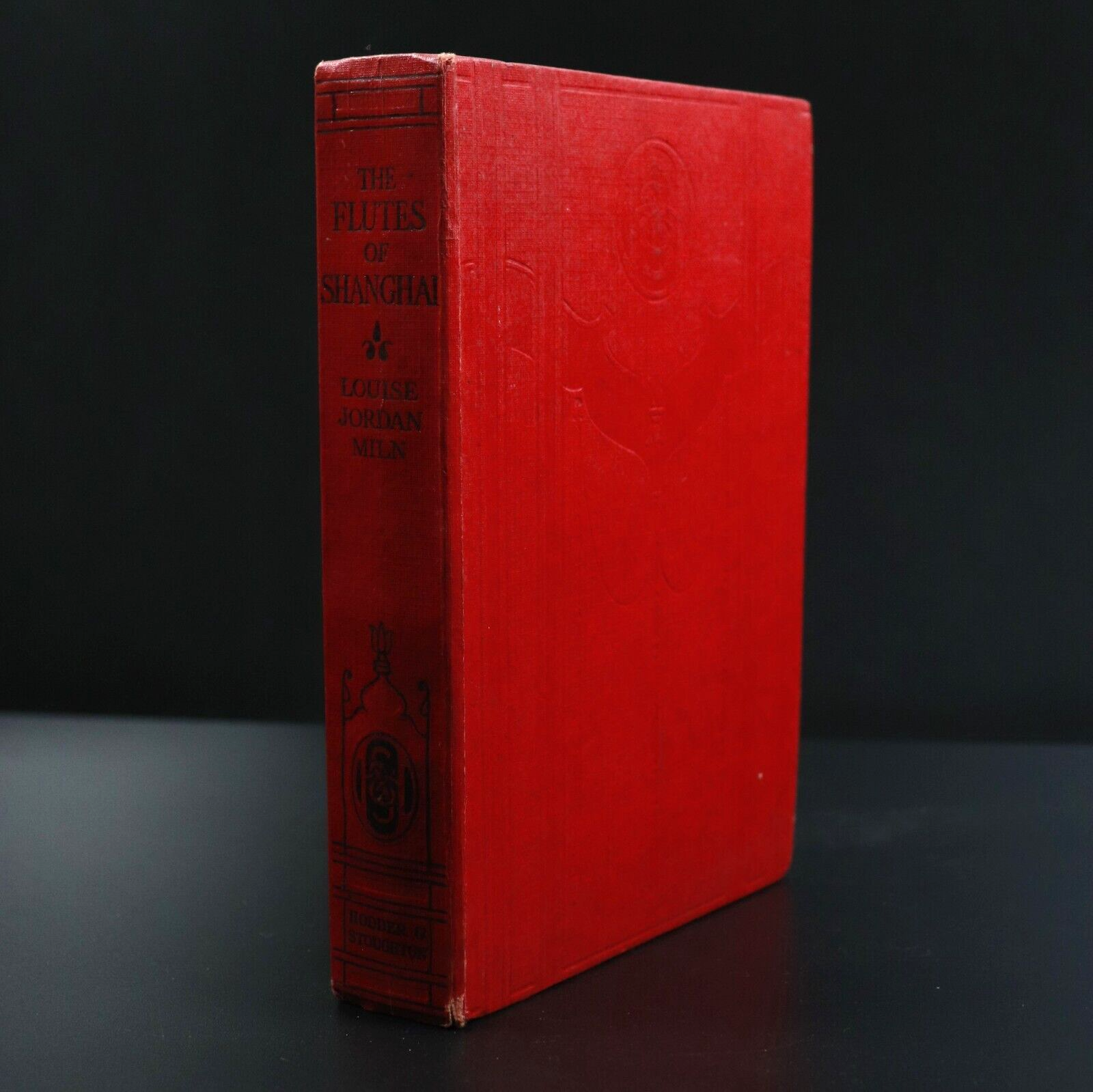 1928 The Flutes Of Shanghai by Louise Jordan Miln Antique American Fiction Book