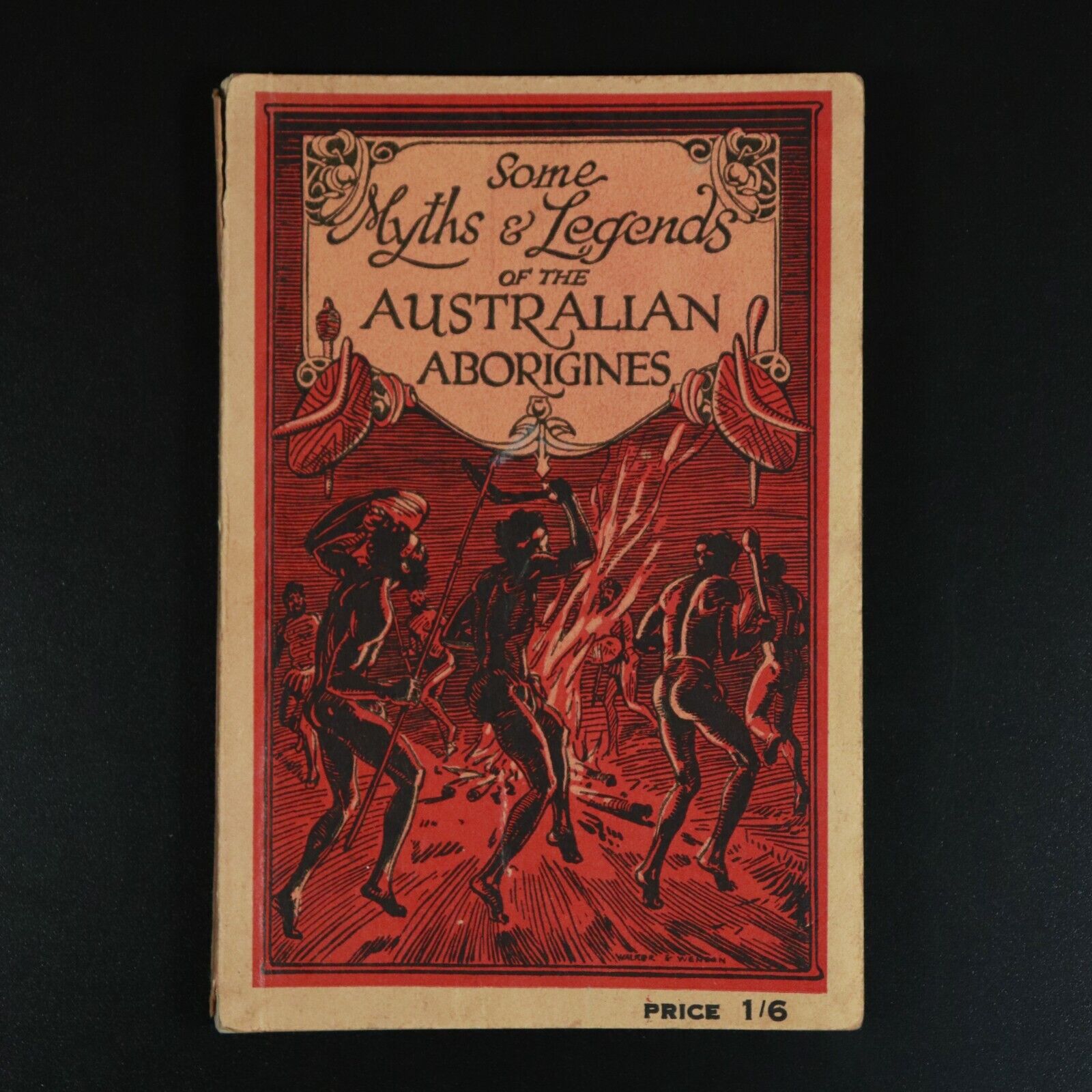 1943 Some Myths & Legends Of Australian Aborgines Indigenous History Book