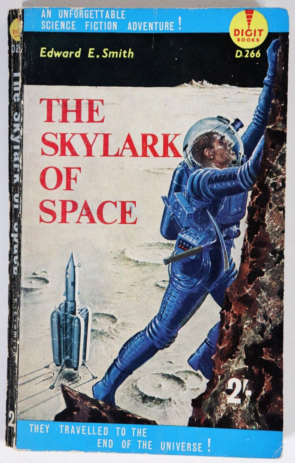 The Skylark Of Space by Edward E. Smith - 1958 - Vintage Science Fiction Book
