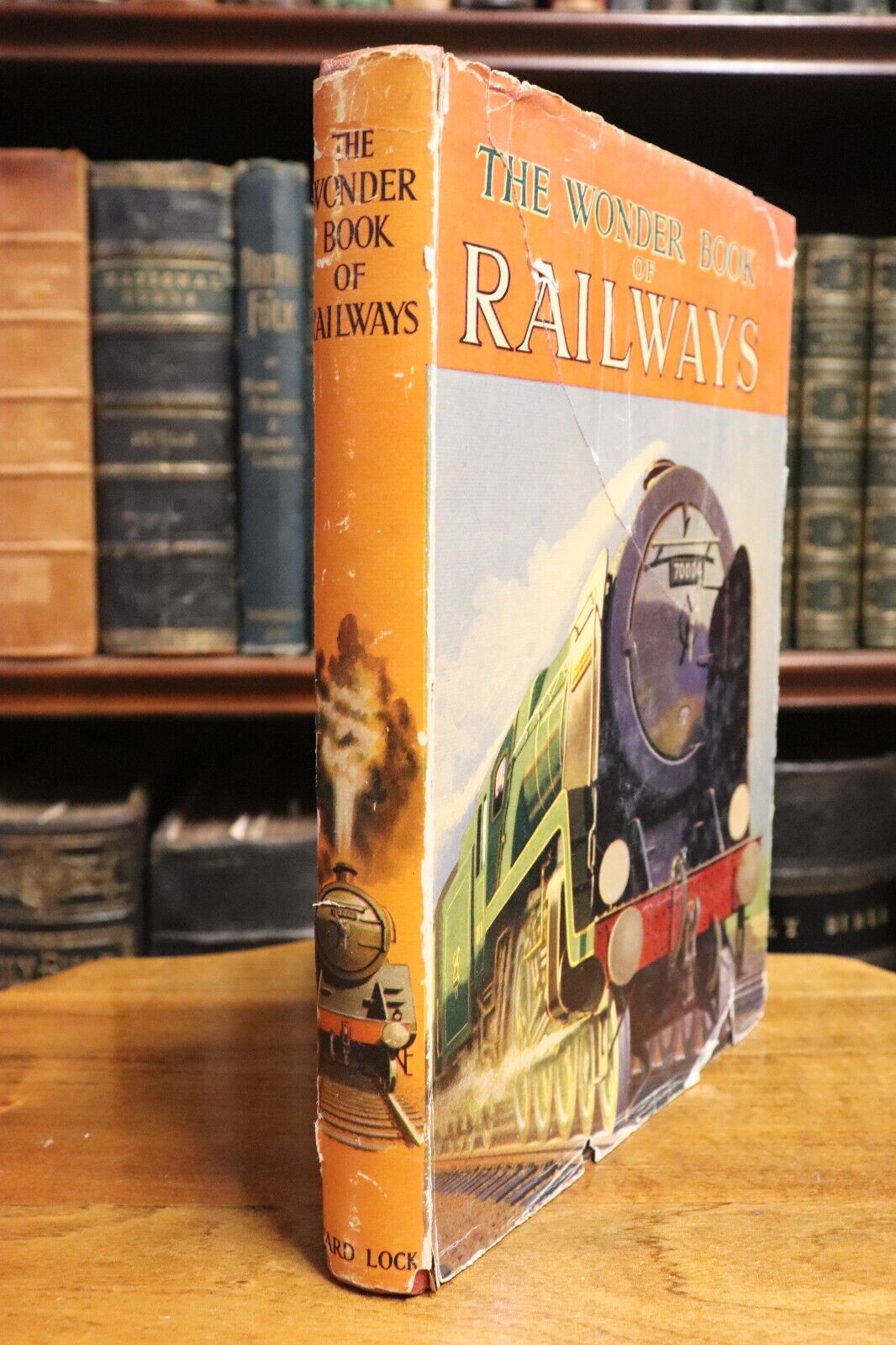 The Wonder Book Of Railways - c1949 - Antique Childrens Book