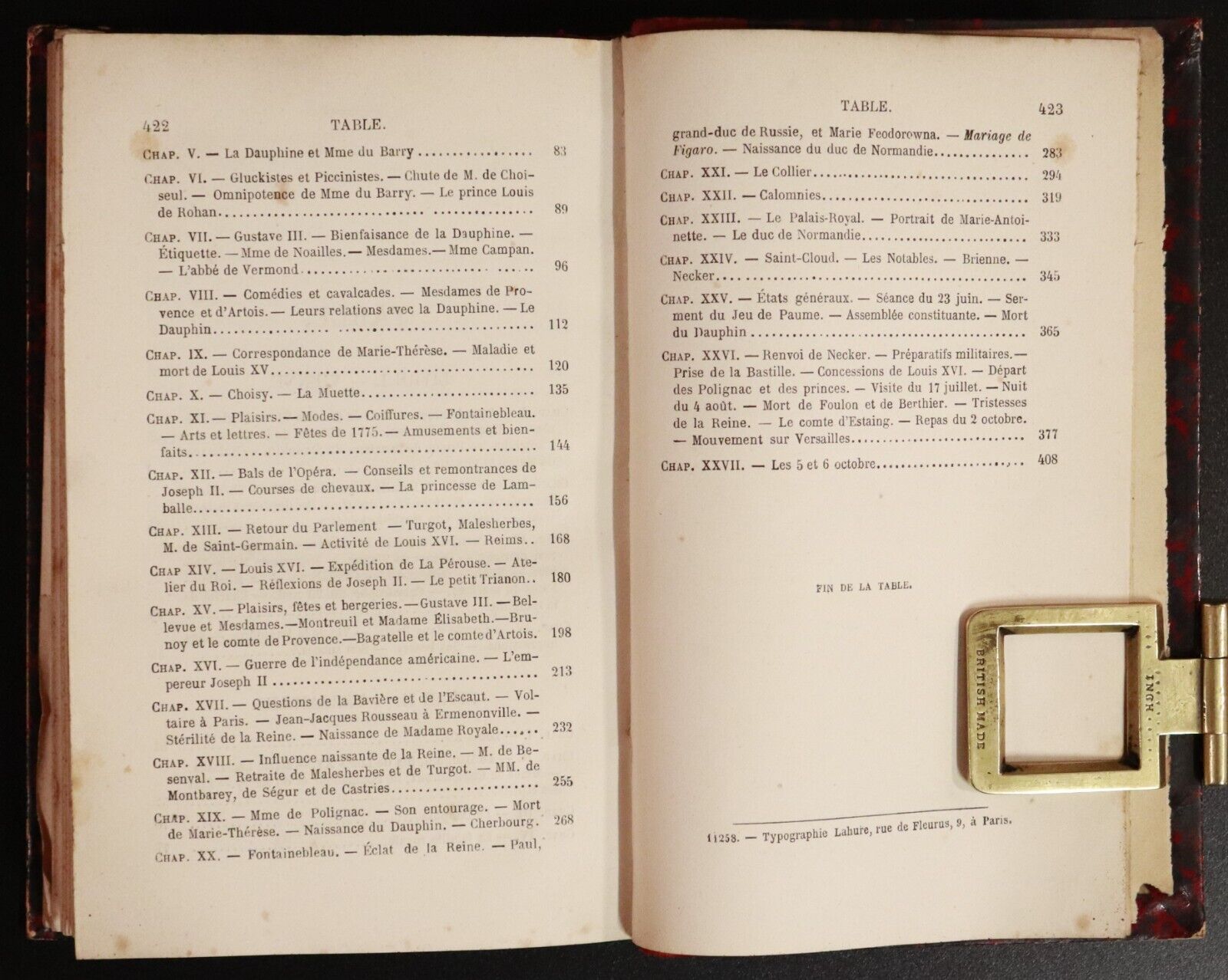 1871 2vol Marie Antoinette Reine De France French Antiquarian Book