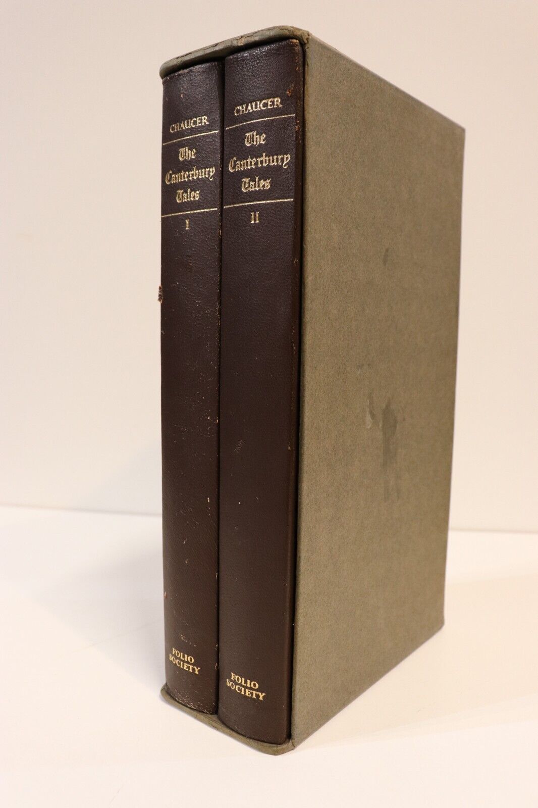 The Canterbury Tales by Geoffrey Chaucer - 1968 - Folio Society Literature Book