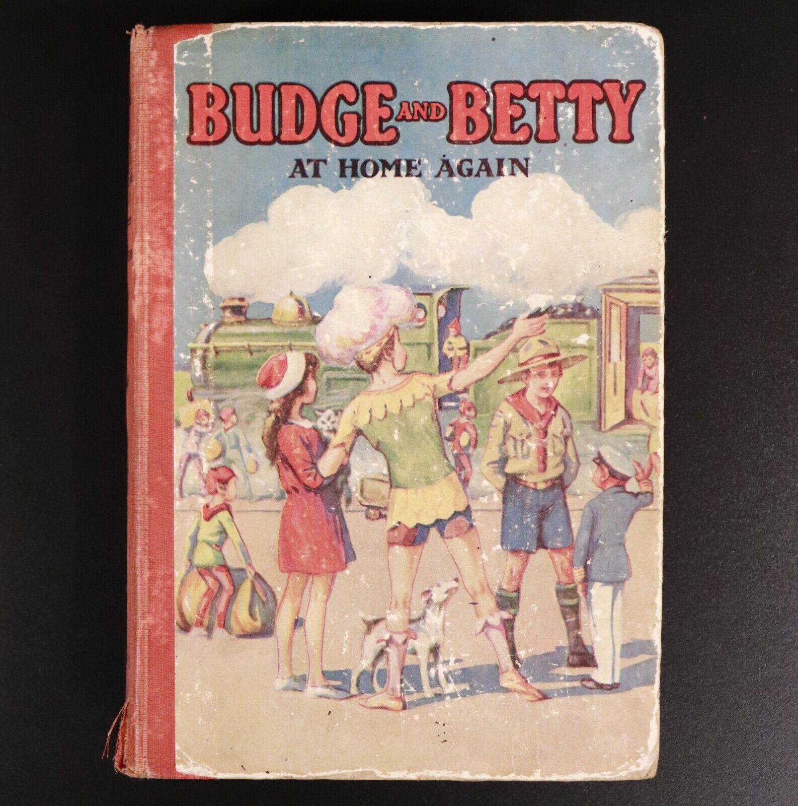 Budge & Betty At Home Again - c1935 - Antique Childrens Book