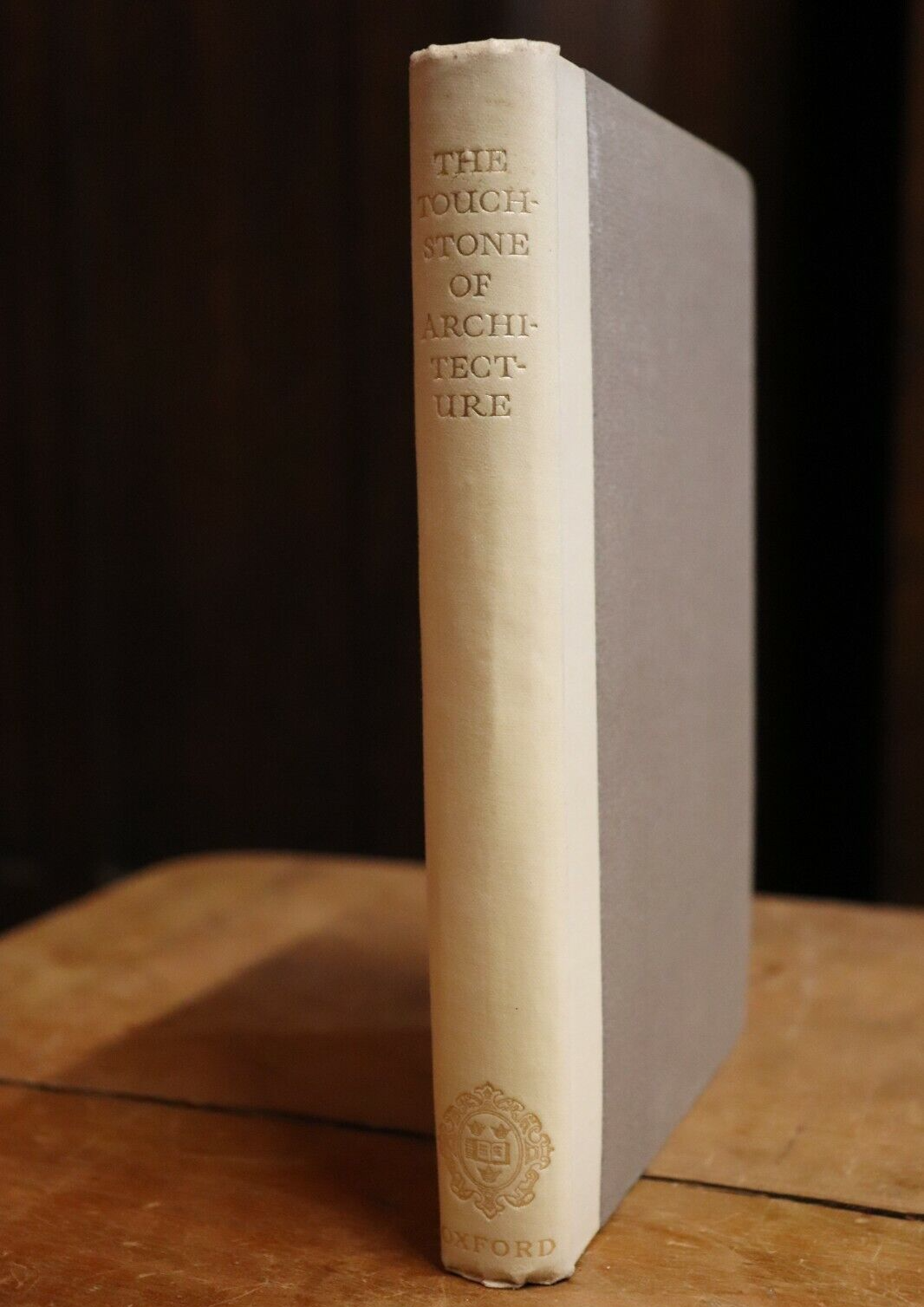 1925 The Touchstone Of Architecture by R Blomfield 1st Edition Antique Book