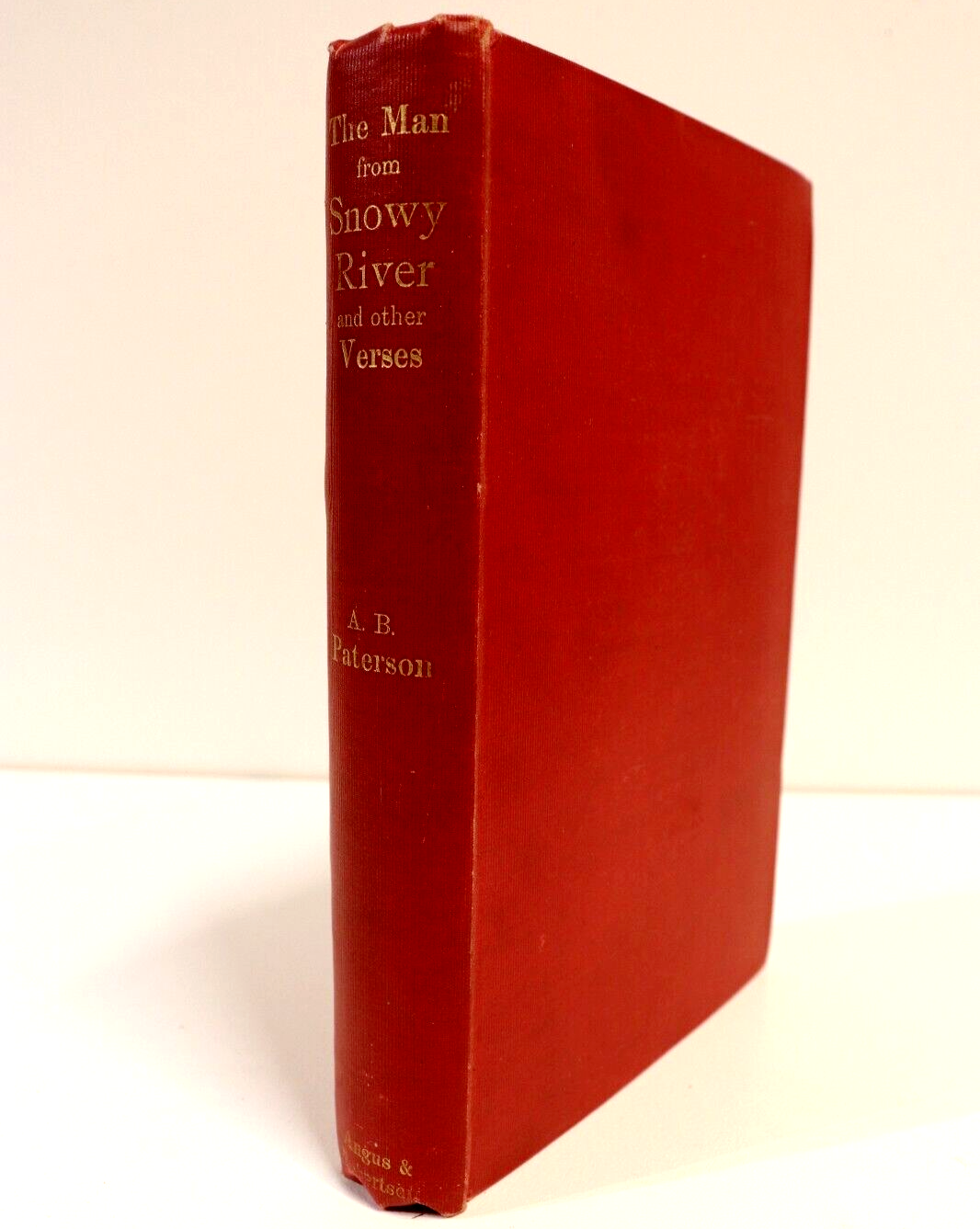 1897 The Man From Snowy River: A.B. Paterson Antique Australian Poetry Book