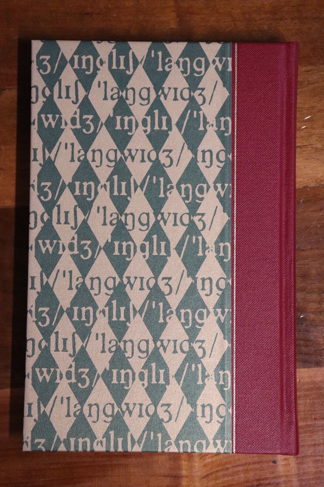 The English Language by R Burchfield - 2008 - Folio Society - Literature Book