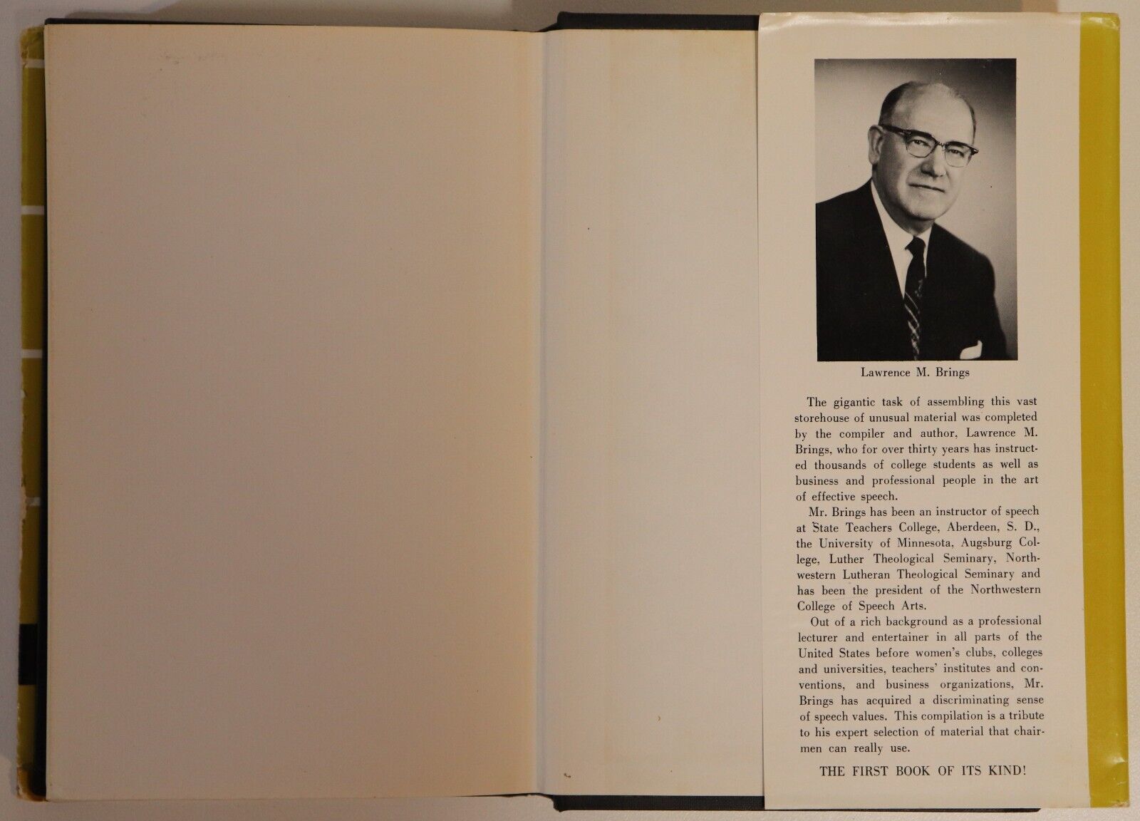 Clever Introductions For Chairmen - 1972 - Vintage Speech Writing Reference Book