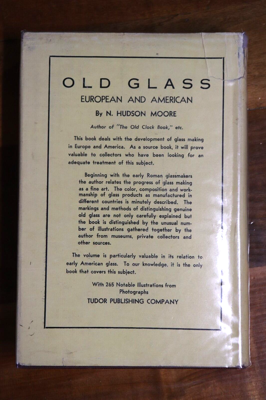 The Old Furniture Book by N Hudson Moore - 1936 - Antique History Book