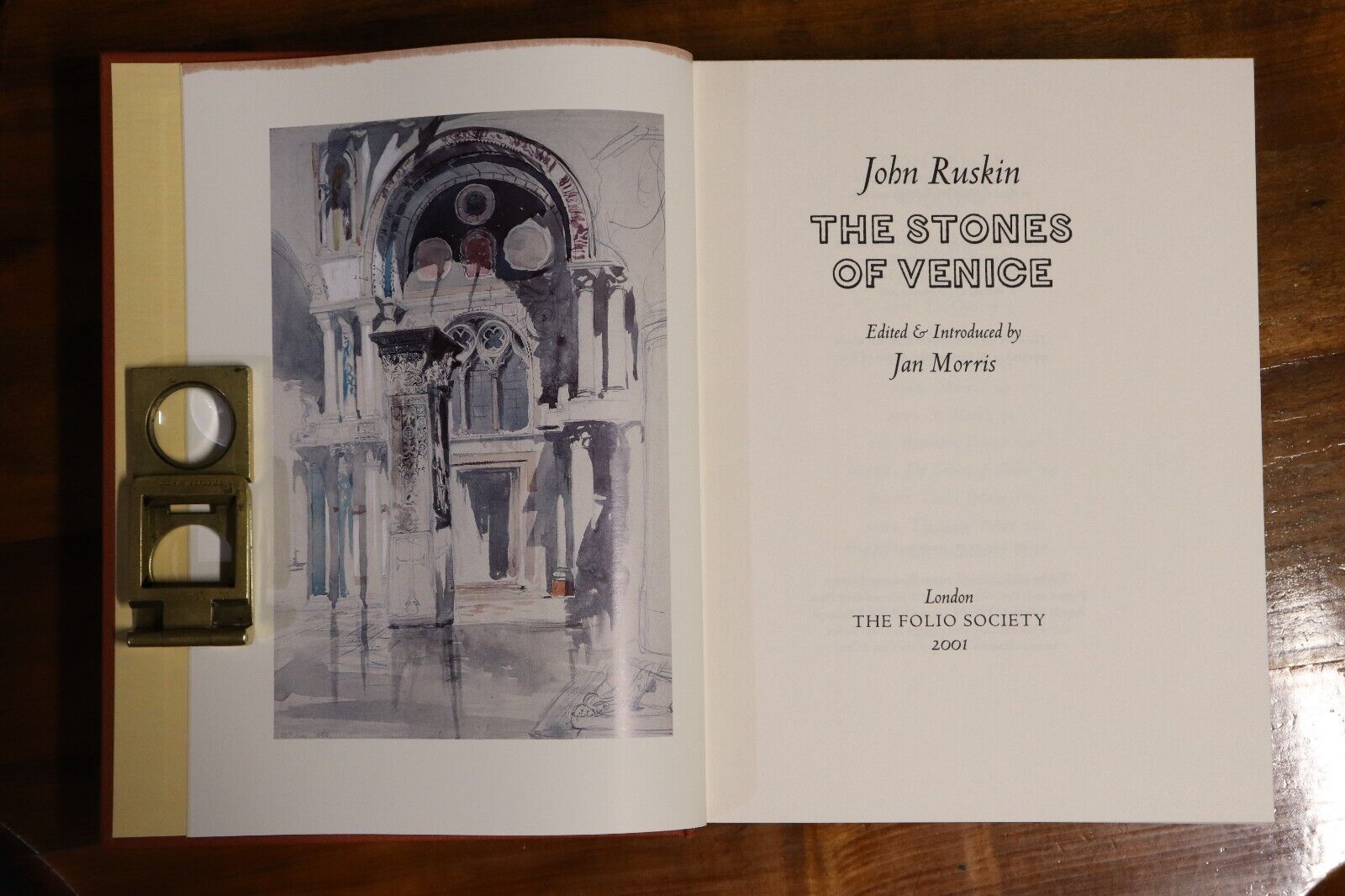 The Stones Of Venice: John Ruskin - 2001 - Folio Society Architecture Book - 0