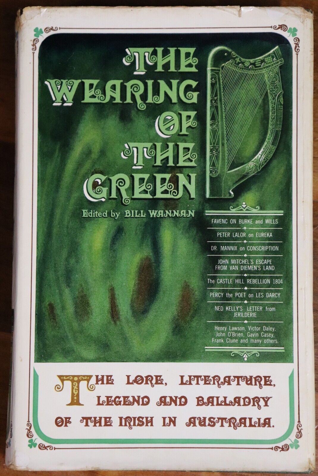 Wearing Of The Green: Irish In Australia - 1965 - Vintage Irish History Book