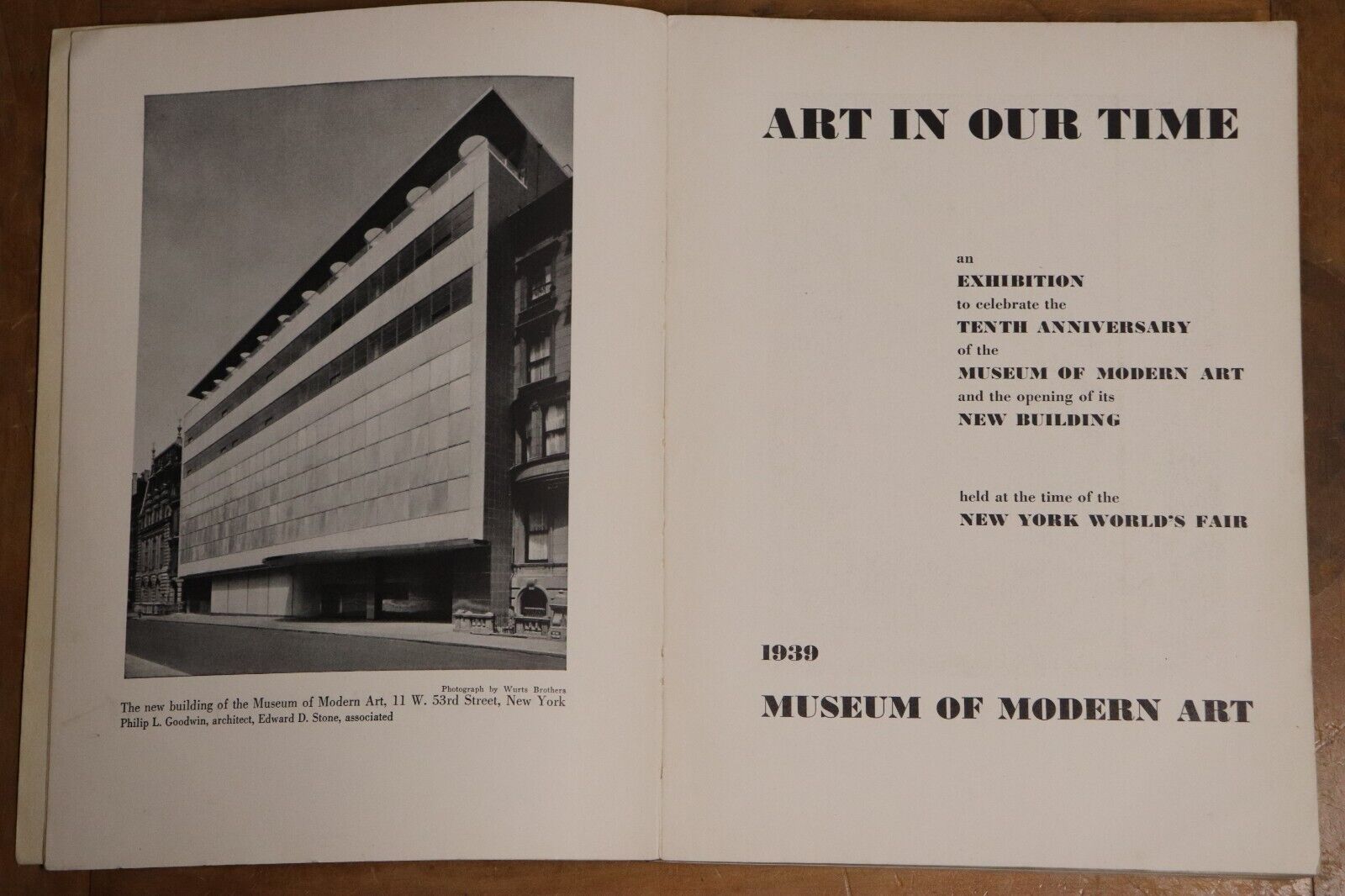Art In Our Time - Museum Of Modern Art New York - 1939 - Antique Art Book