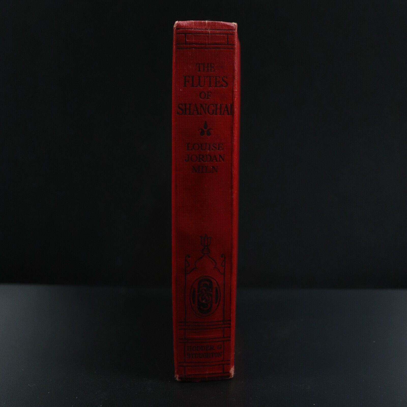 1928 The Flutes Of Shanghai by Louise Jordan Miln Antique American Fiction Book
