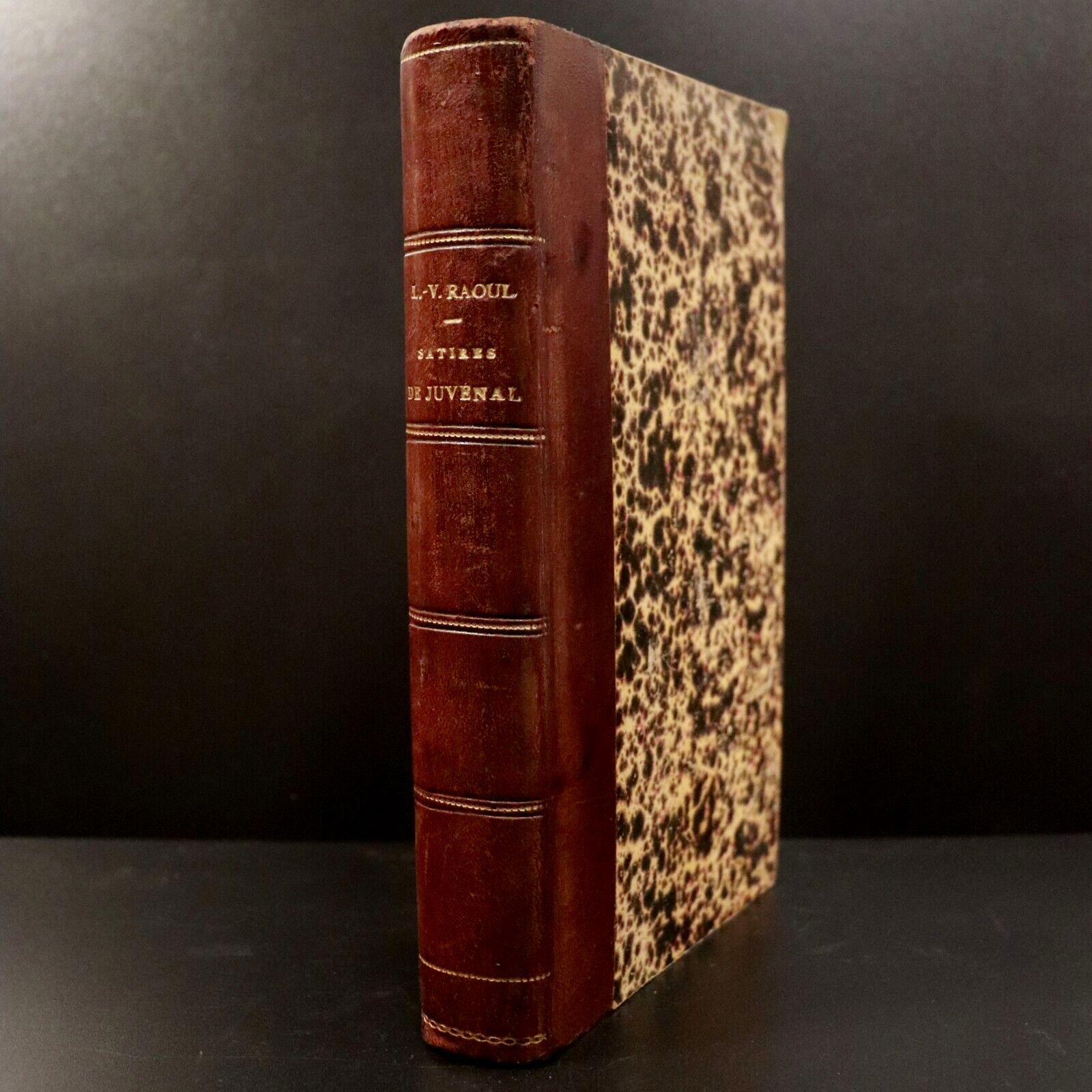 1826 Satires De Juvénal Traduites En Vers Français Antiquarian Poetry Book