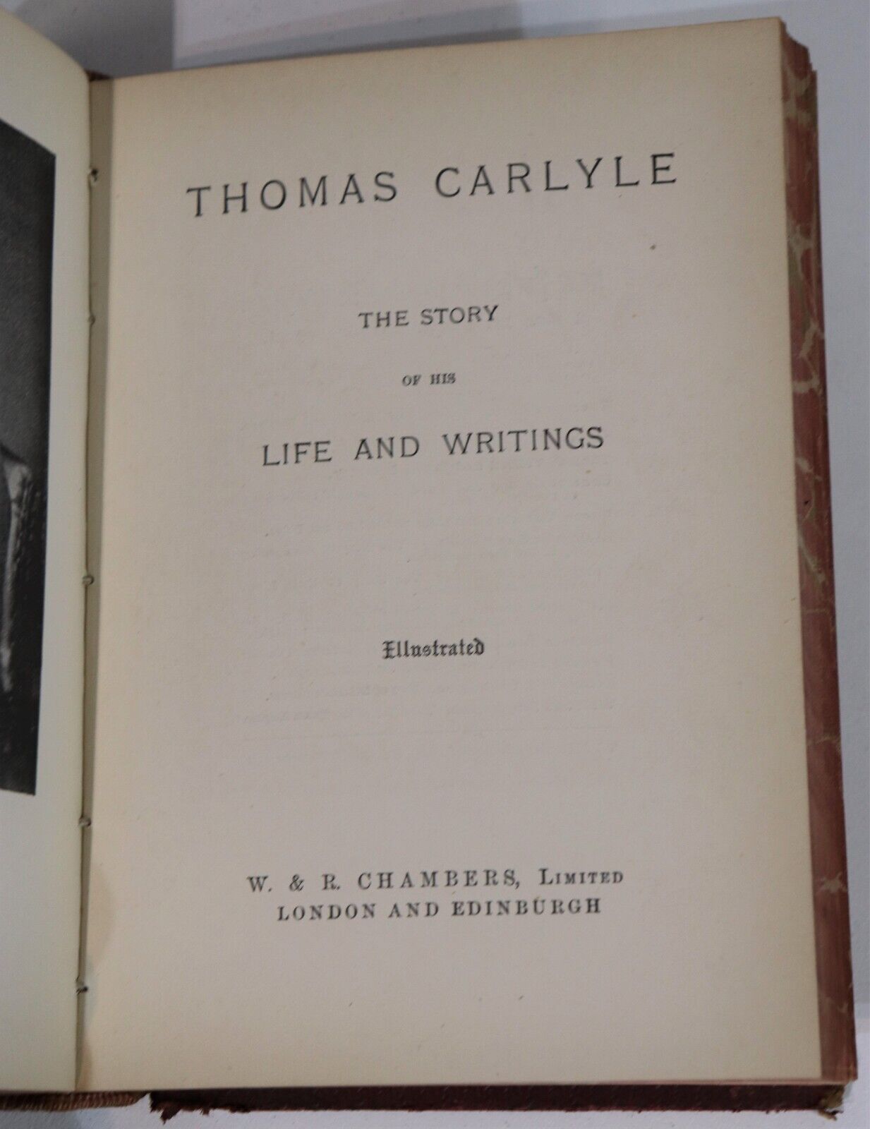 Two Great Authors: Walter Scott & Thomas Carlyle - c1895 - Antique Book