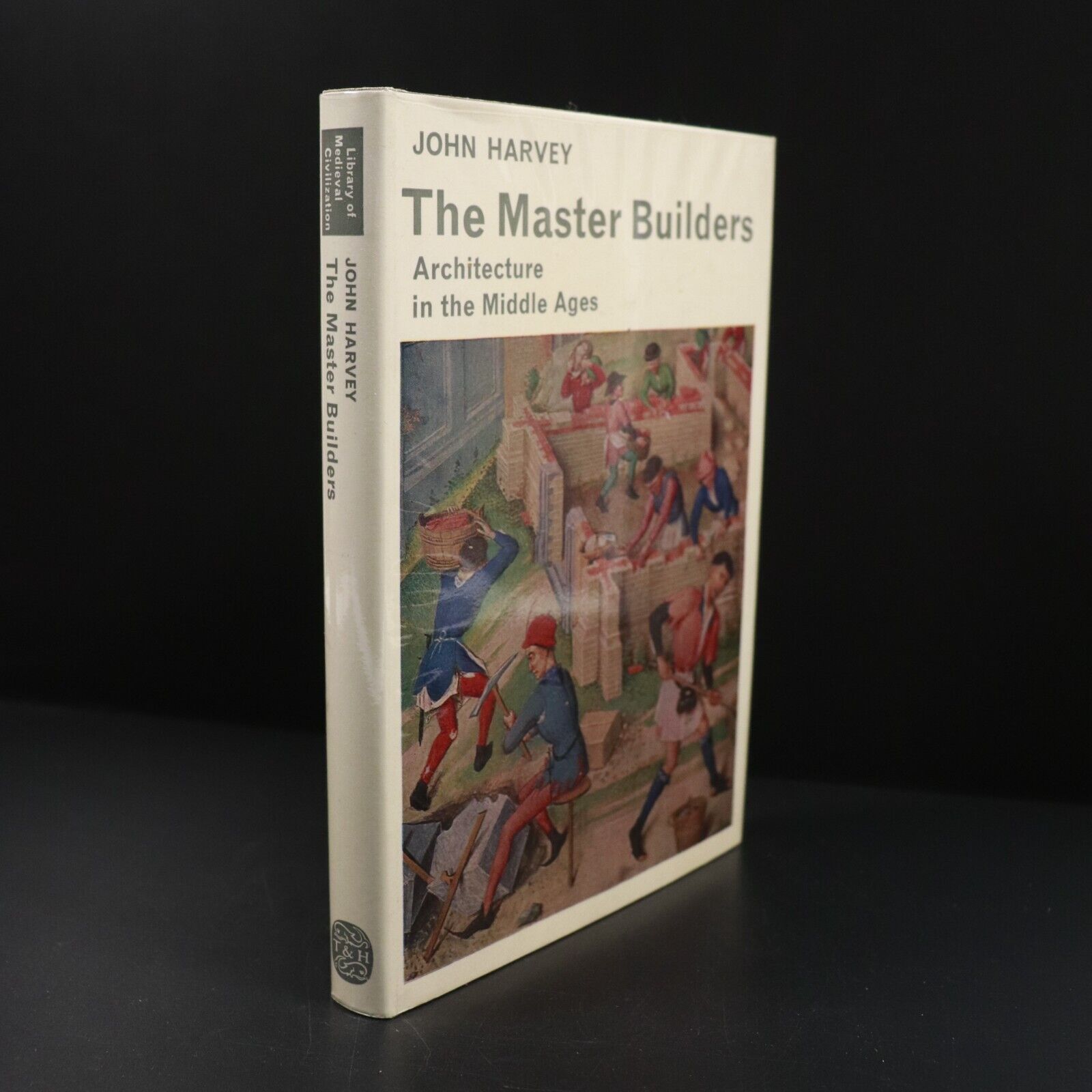 1971 The Master Builders Architecture In The Middle Ages by John Harvey Book