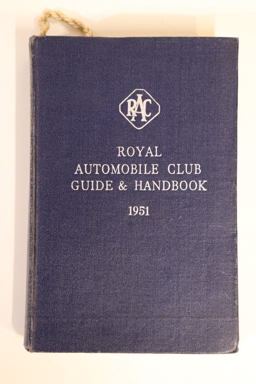 Royal Automobile Club Guide For 1951 - Vintage Motor Travel Guide Book