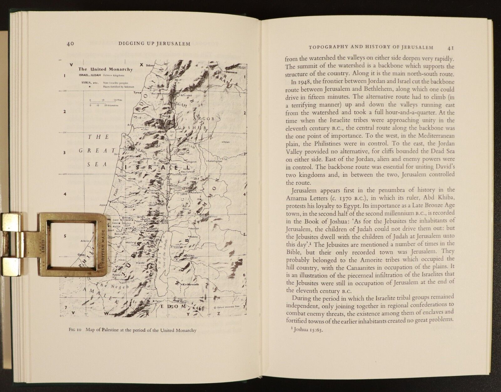 1974 Digging Up Jerusalem by Kathleen M. Kenyon Archaeology History Book