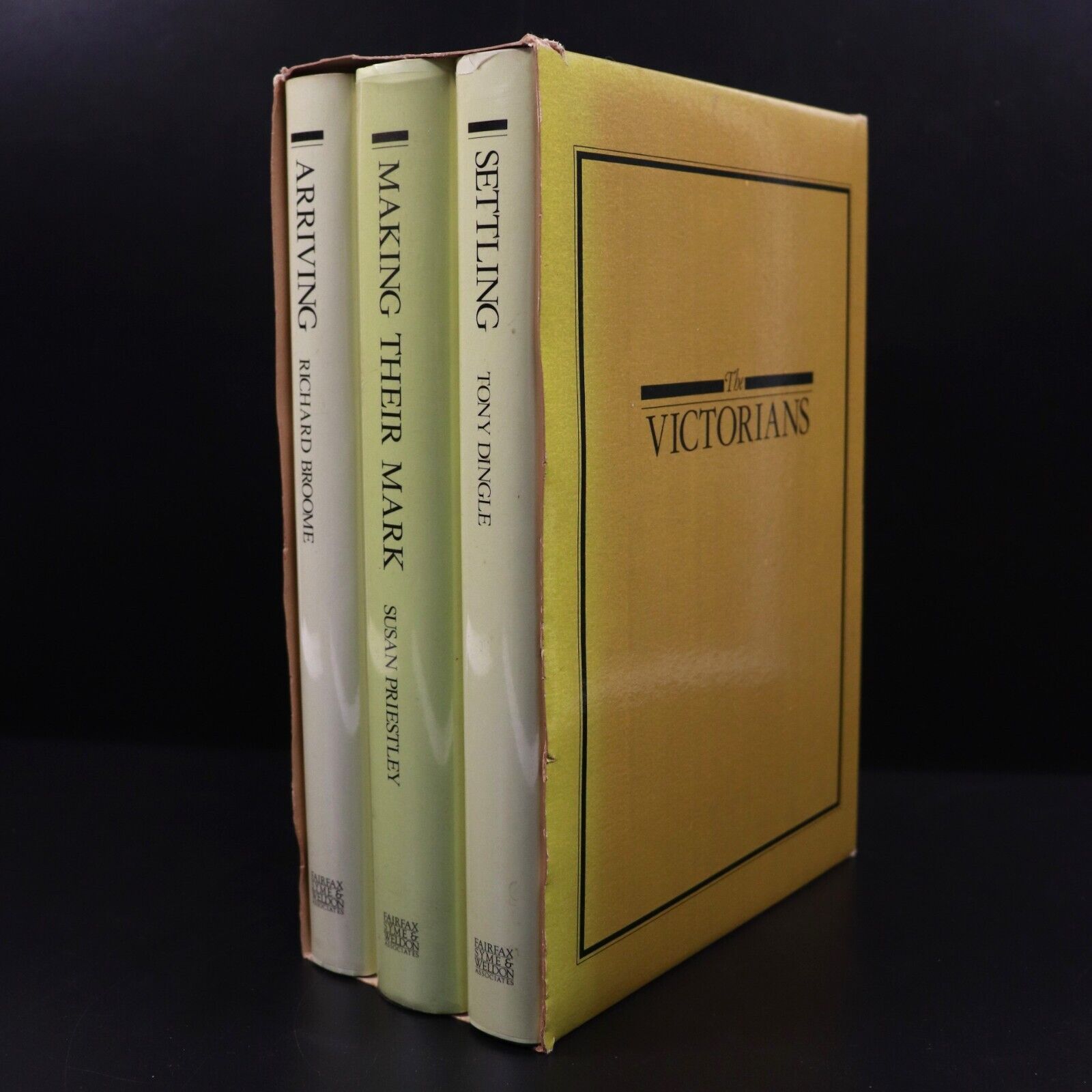 1984 3vol The Victorians Arriving Settling Making Their Mark Australian Book Set