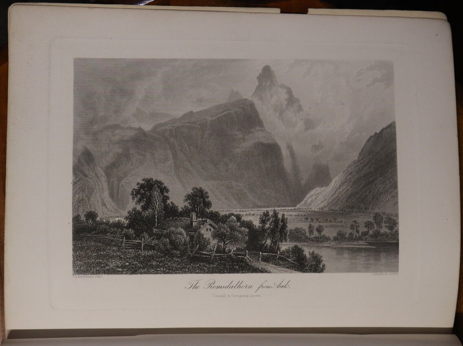 Picturesque Europe - Division 16 - c1875 - Rare Antiquarian Engravings Book - 0