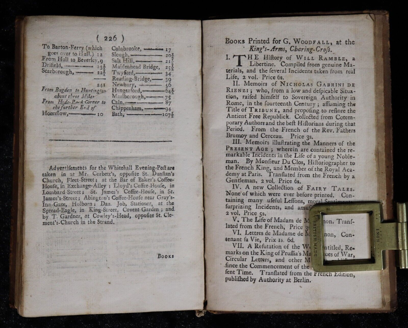 The Sporting Kalendar by John Pond - 1757 - Antiquarian Sport History Book