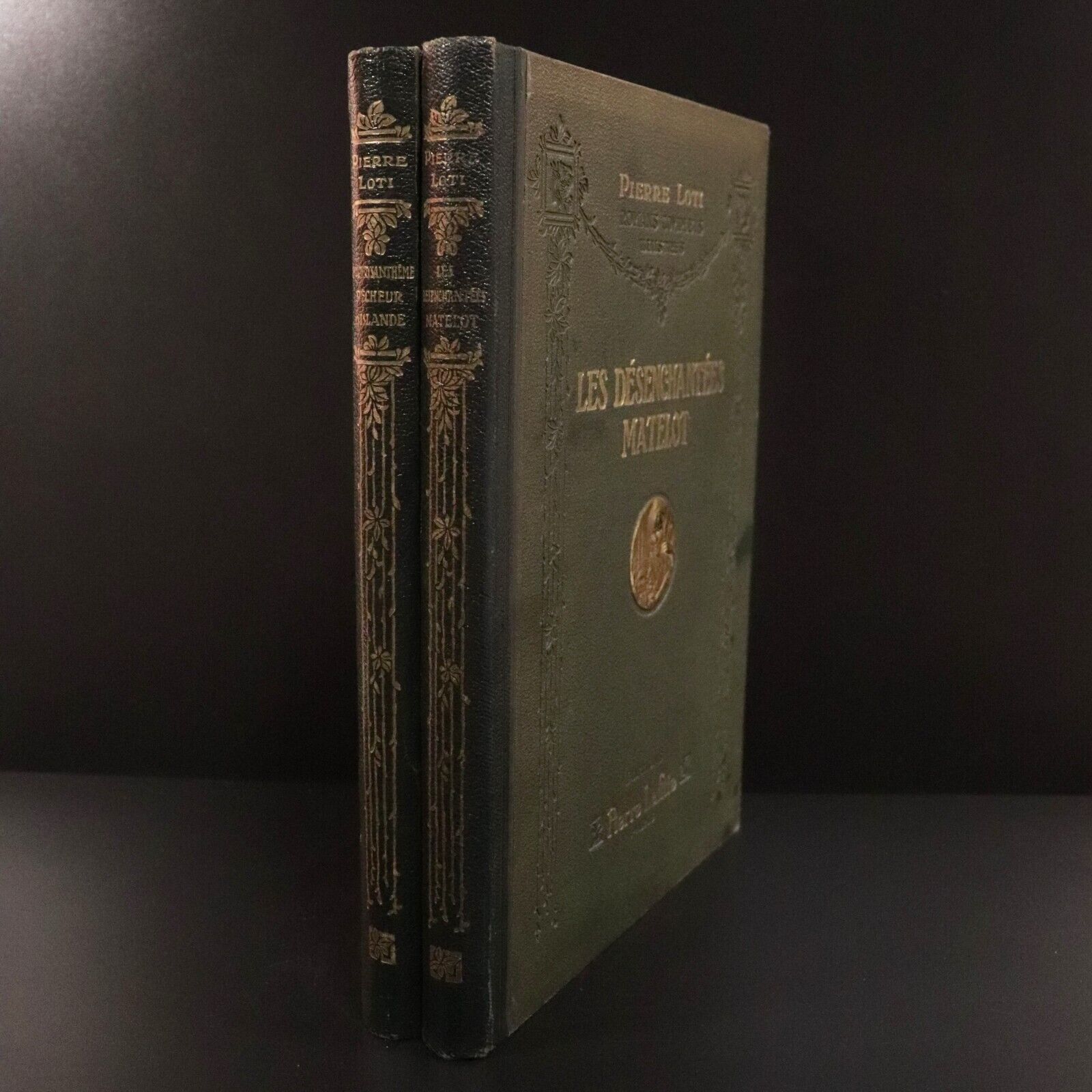 1923 2vol Romans Complets Illustres De Pierre Loti Antique French Fiction Books