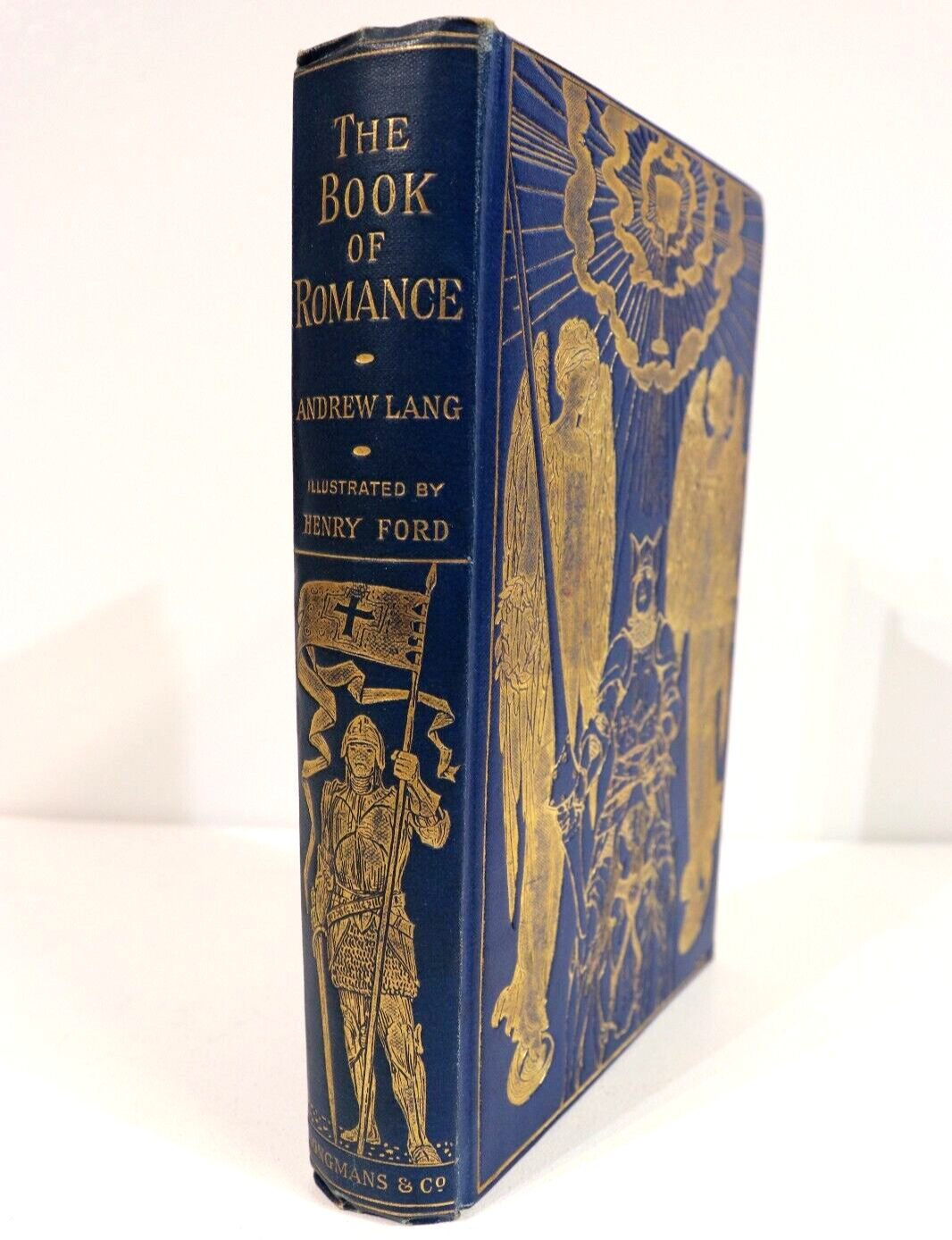 1903 The Book Of Romance by Andrew Lang Antique Romantic Literature Book