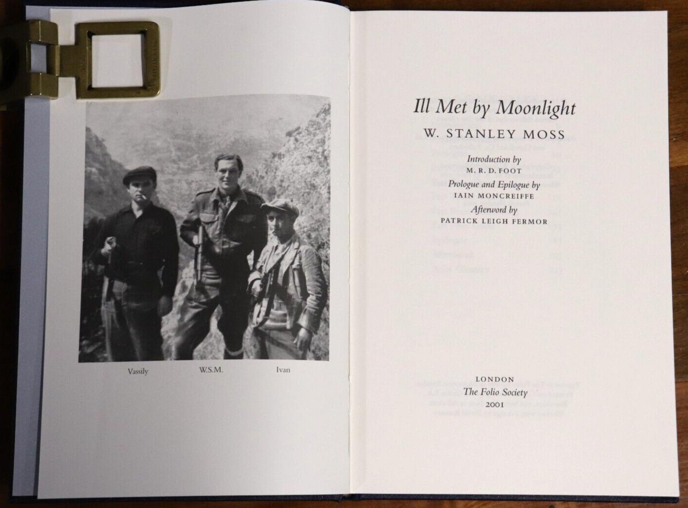 Ill Met By Moonlight - 2004 - Folio Society - WW2 History Book - 0