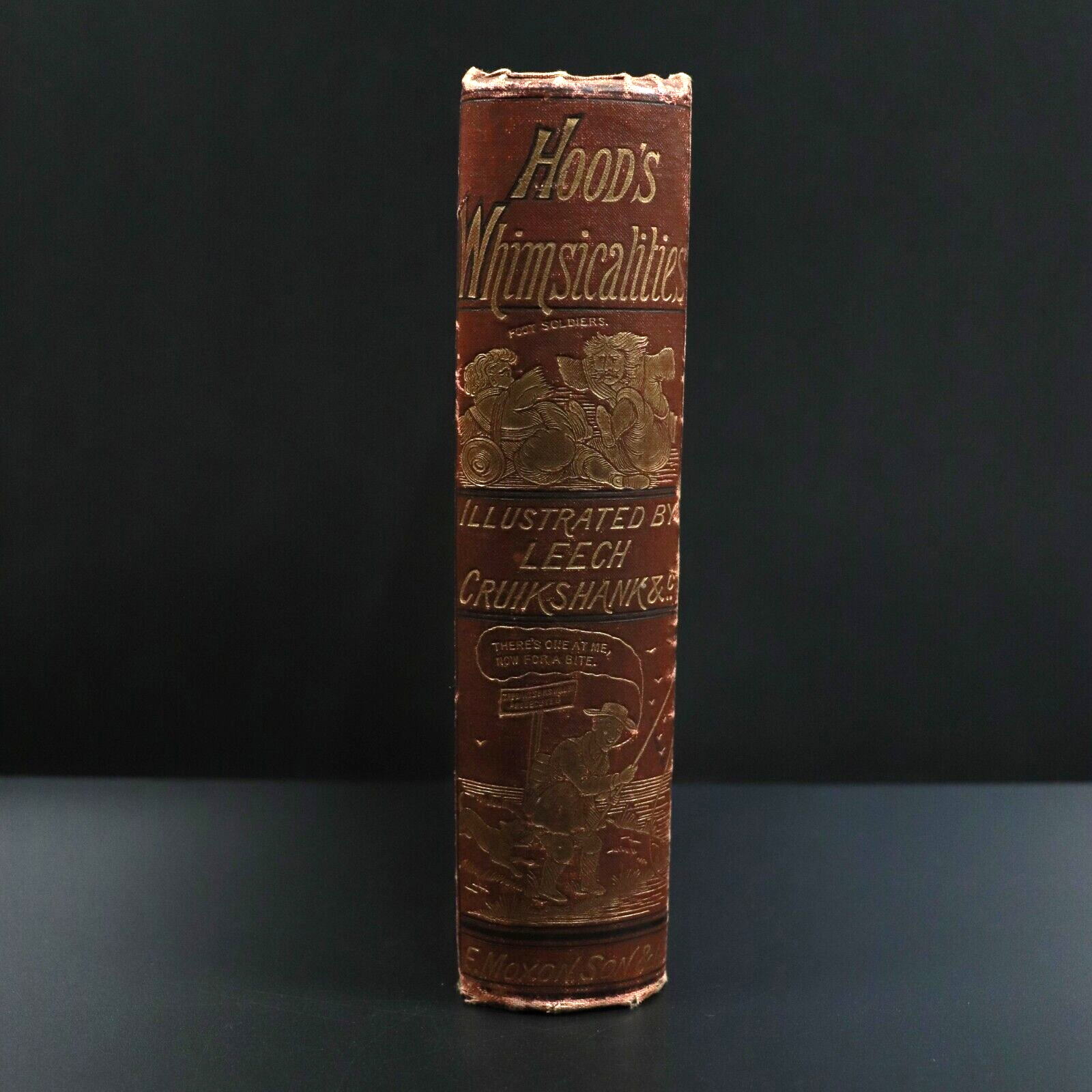 c1880 Whimsicalities by Thomas Hood Antique Illustrated British Literature Book