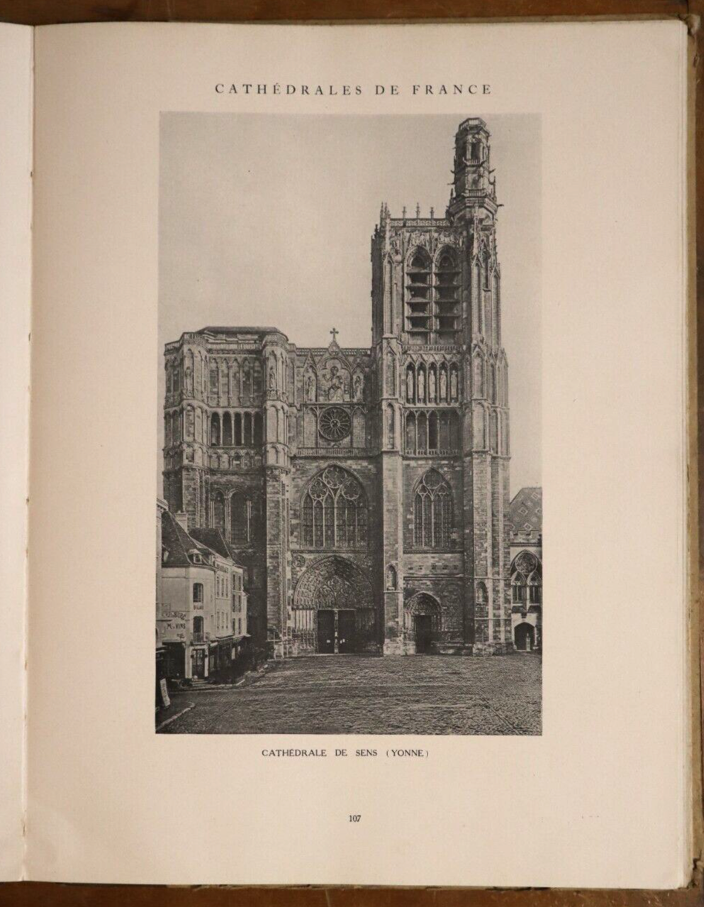 1924 Selected Monuments of French Gothic Architecture 1st Edition Reference Book
