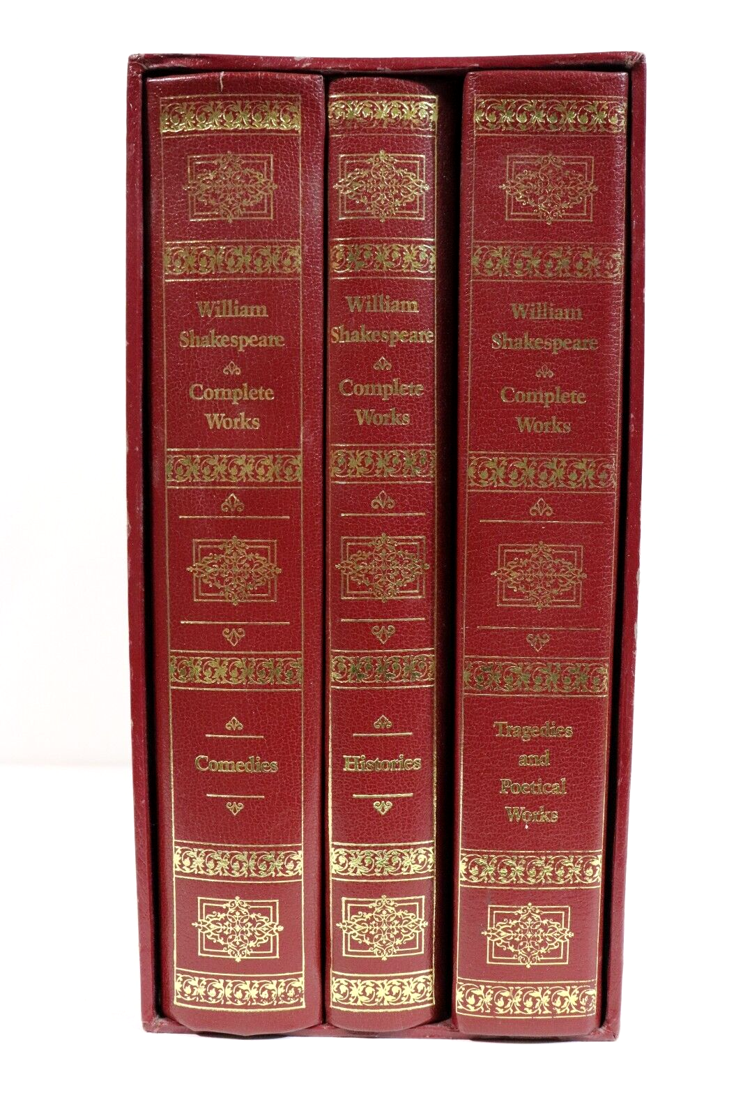 The Complete Works of Shakespeare - 1987 - Classic Literature 3 Volume Book Set