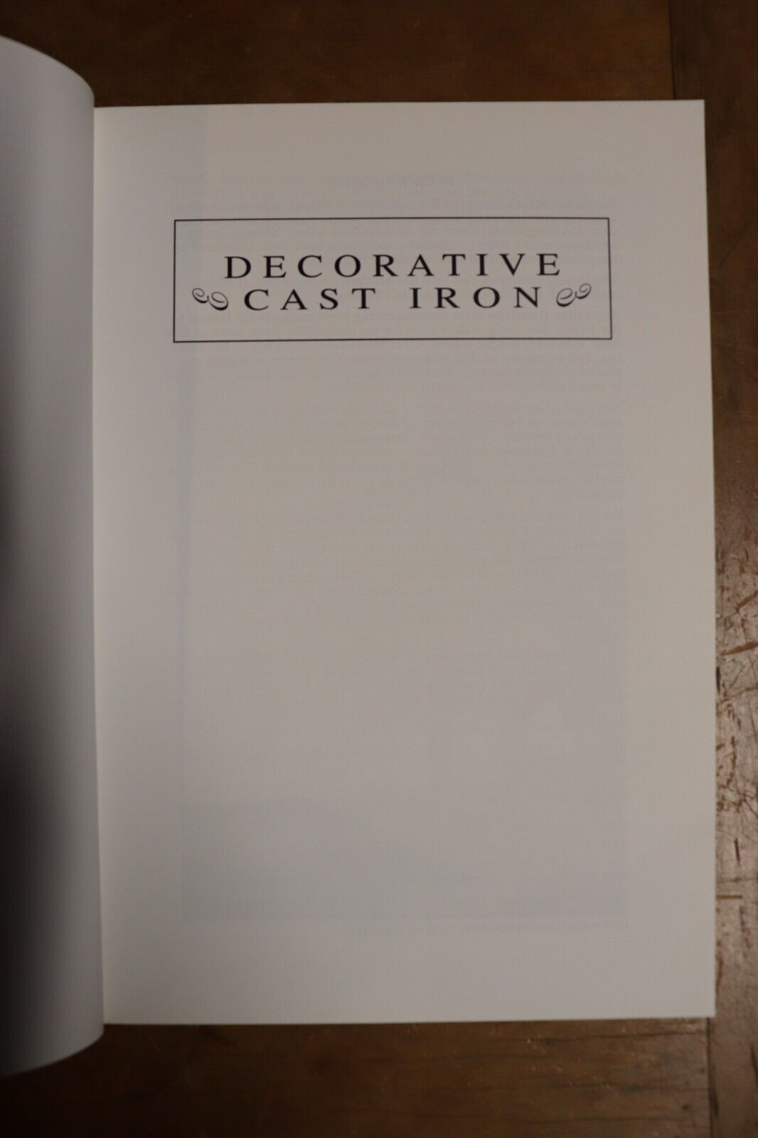 Decorative Cast Iron - 1995 - South Australian Architectural History Book - 0